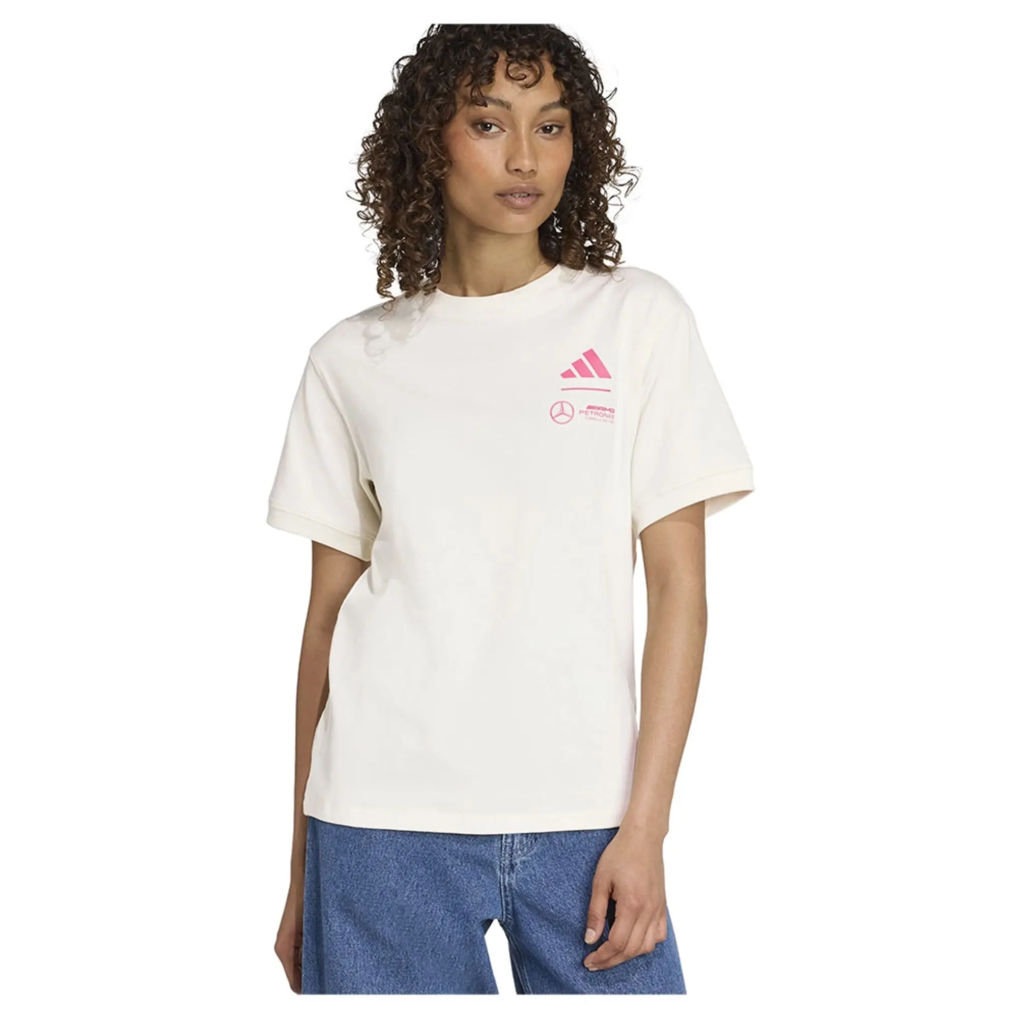 Adidas Mercedes-amg Petronas Formula One Team Summer Graphic Short Sleeve T-shirt