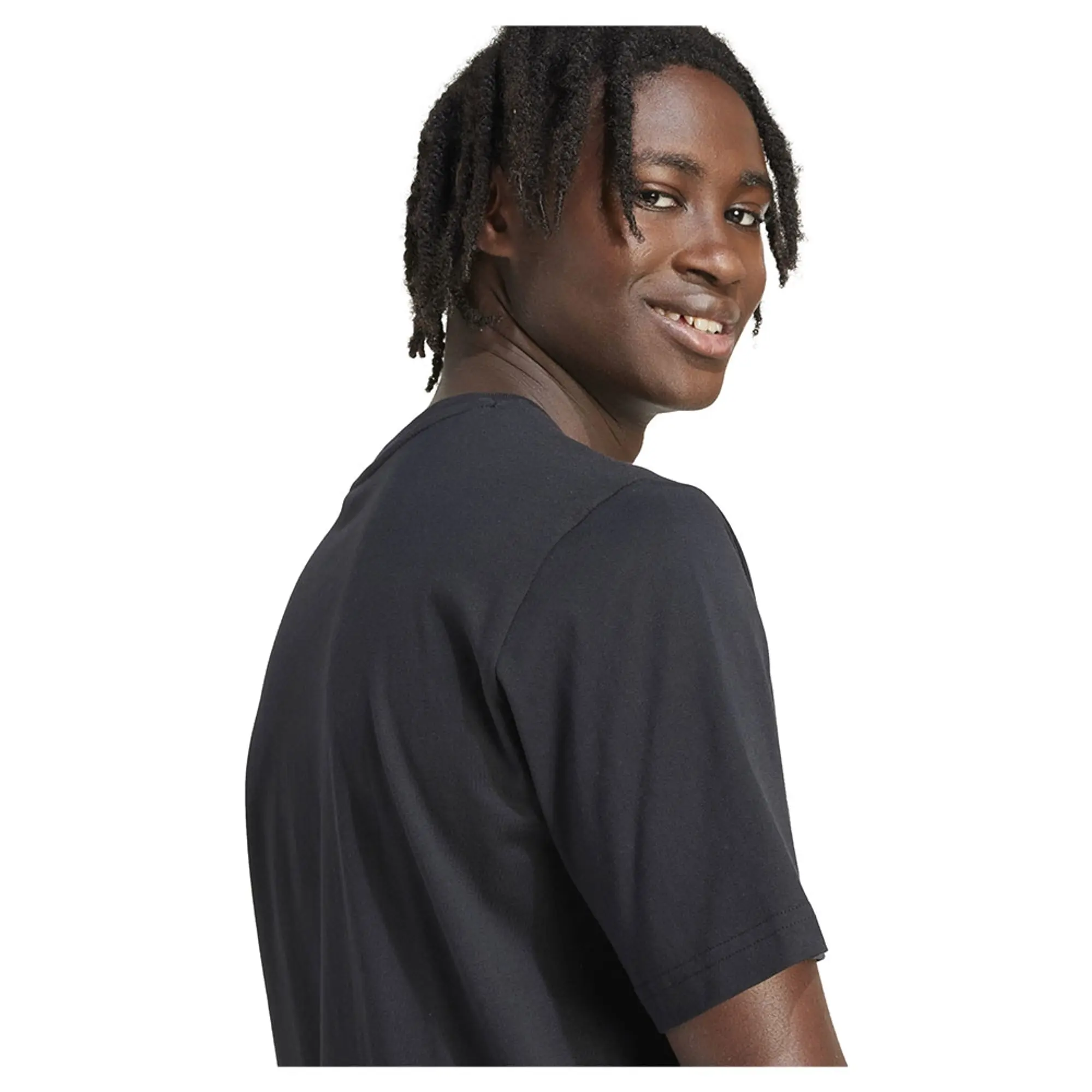 Adidas Pennant Trim Graphic Short Sleeve T-shirt