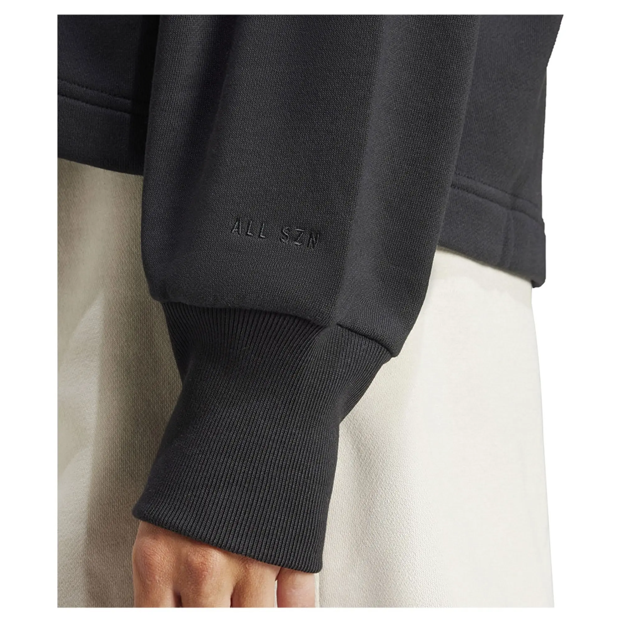 Adidas All Szn French Terry Loose Full Zip Sweatshirt