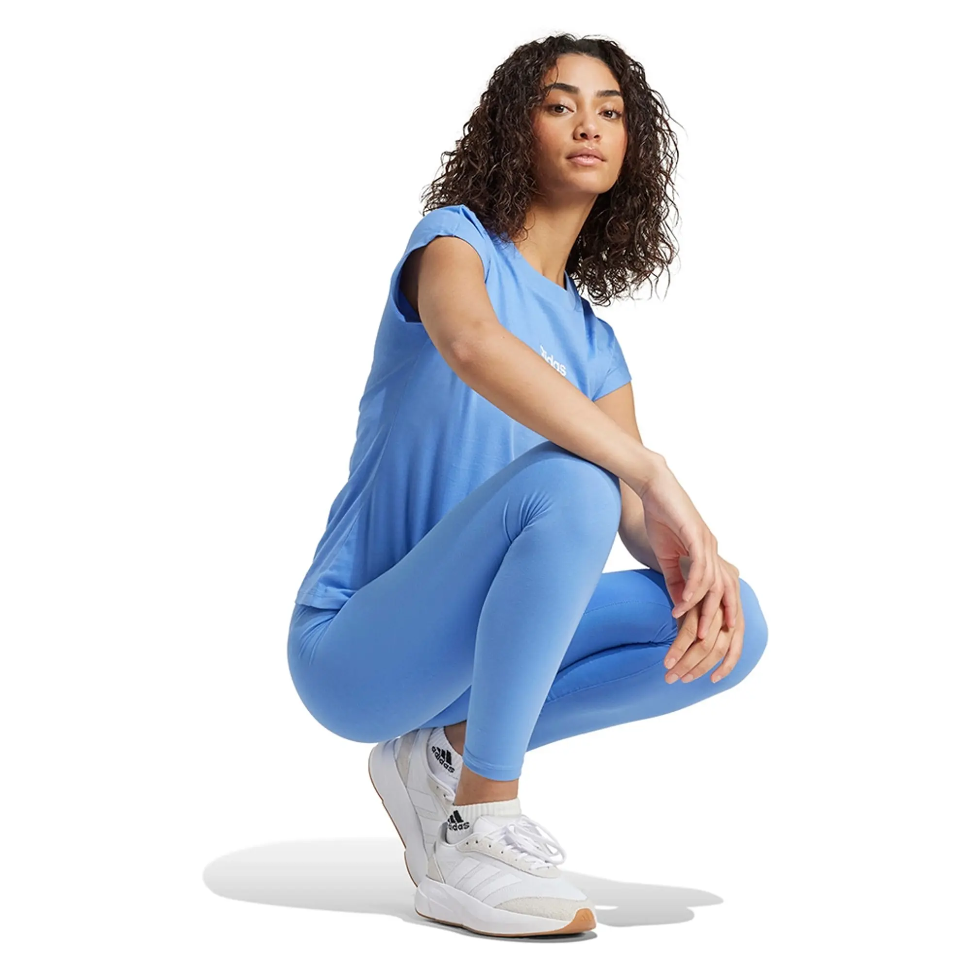 Adidas Essentials Linear Cotton Leggings