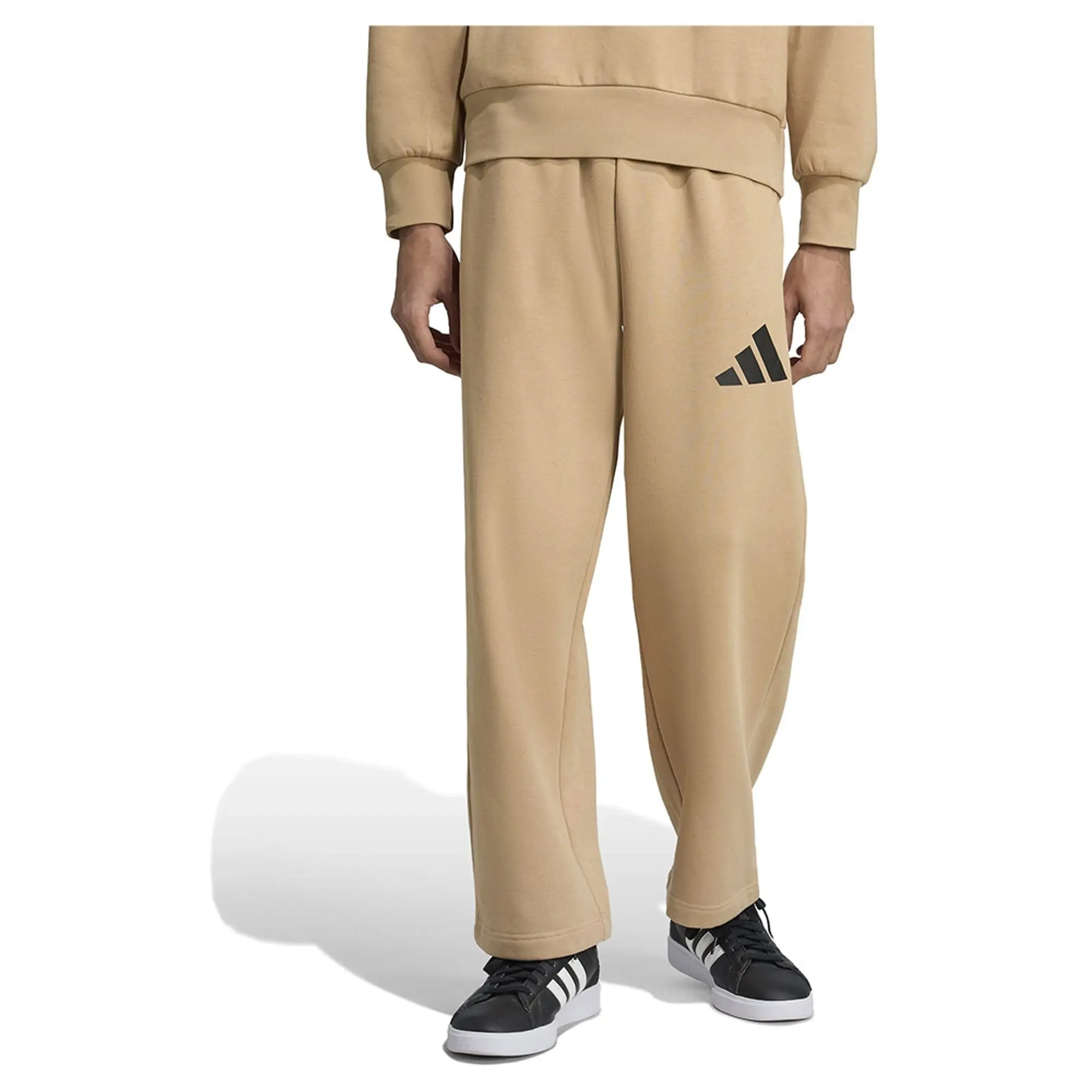 Adidas Essentials Wide-leg 3 Bar Logo Joggers