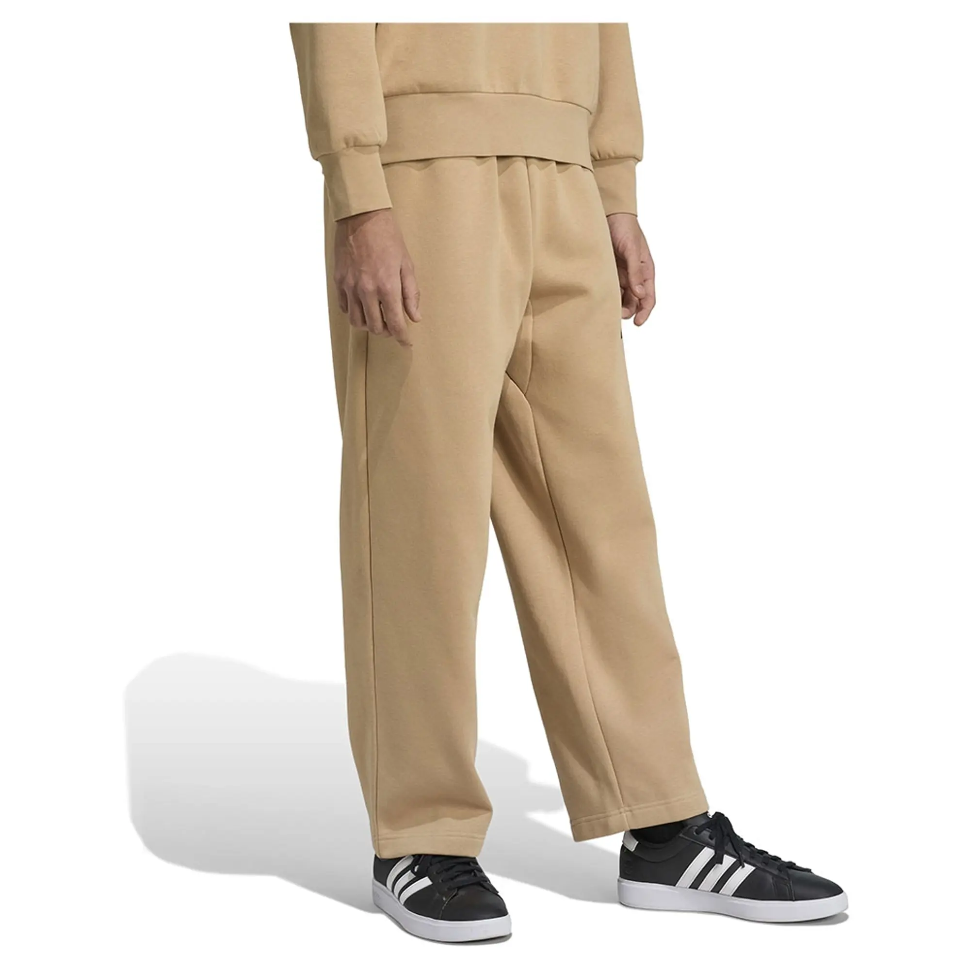 Adidas Essentials Wide-leg 3 Bar Logo Joggers