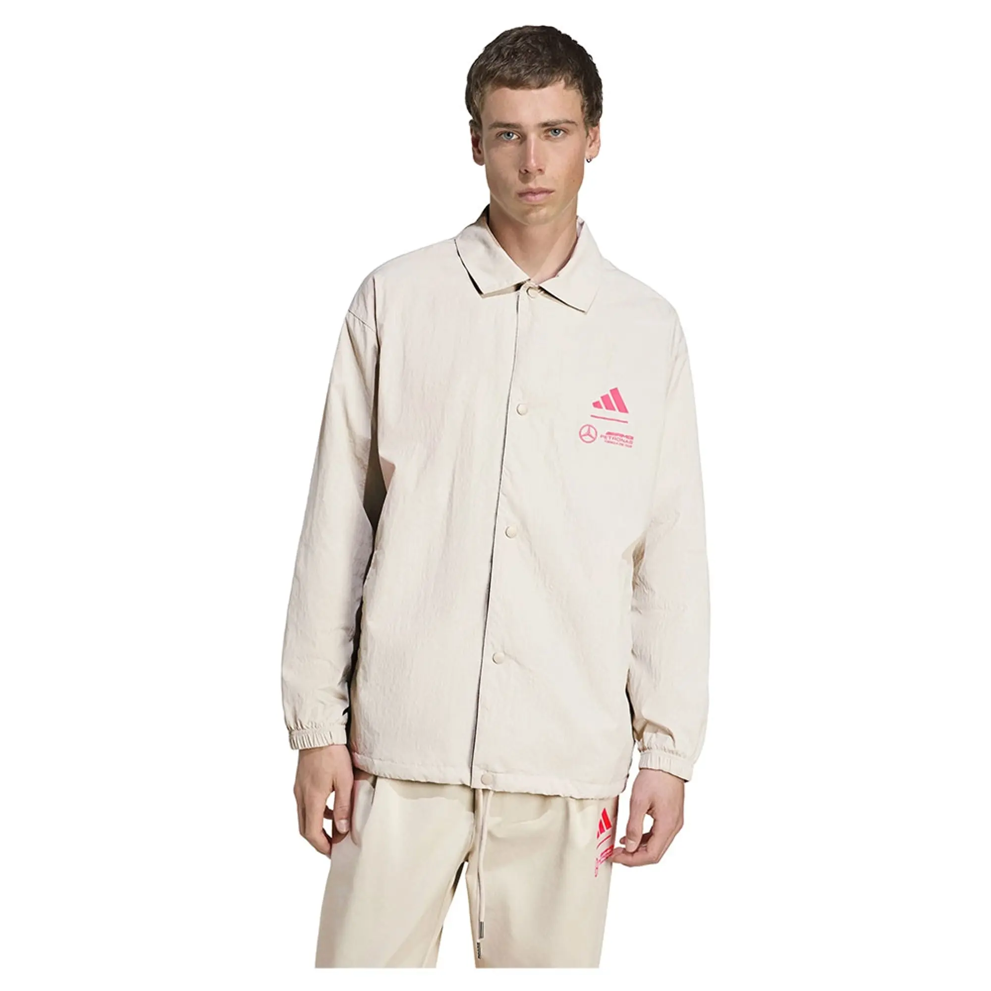 Adidas Mercedes-amg Petronas Formula One Team Summer Coach Jacket