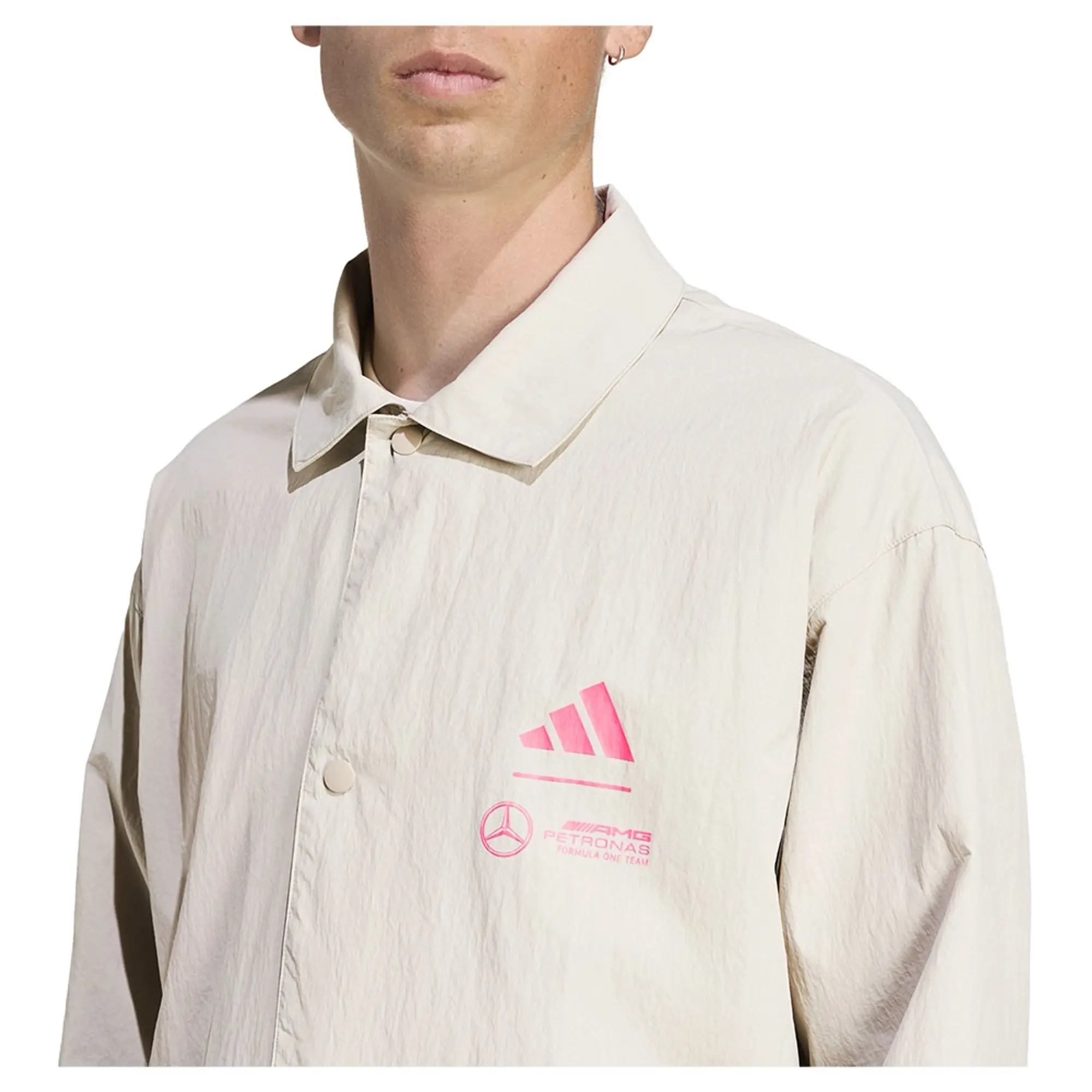 Adidas Mercedes-amg Petronas Formula One Team Summer Coach Jacket