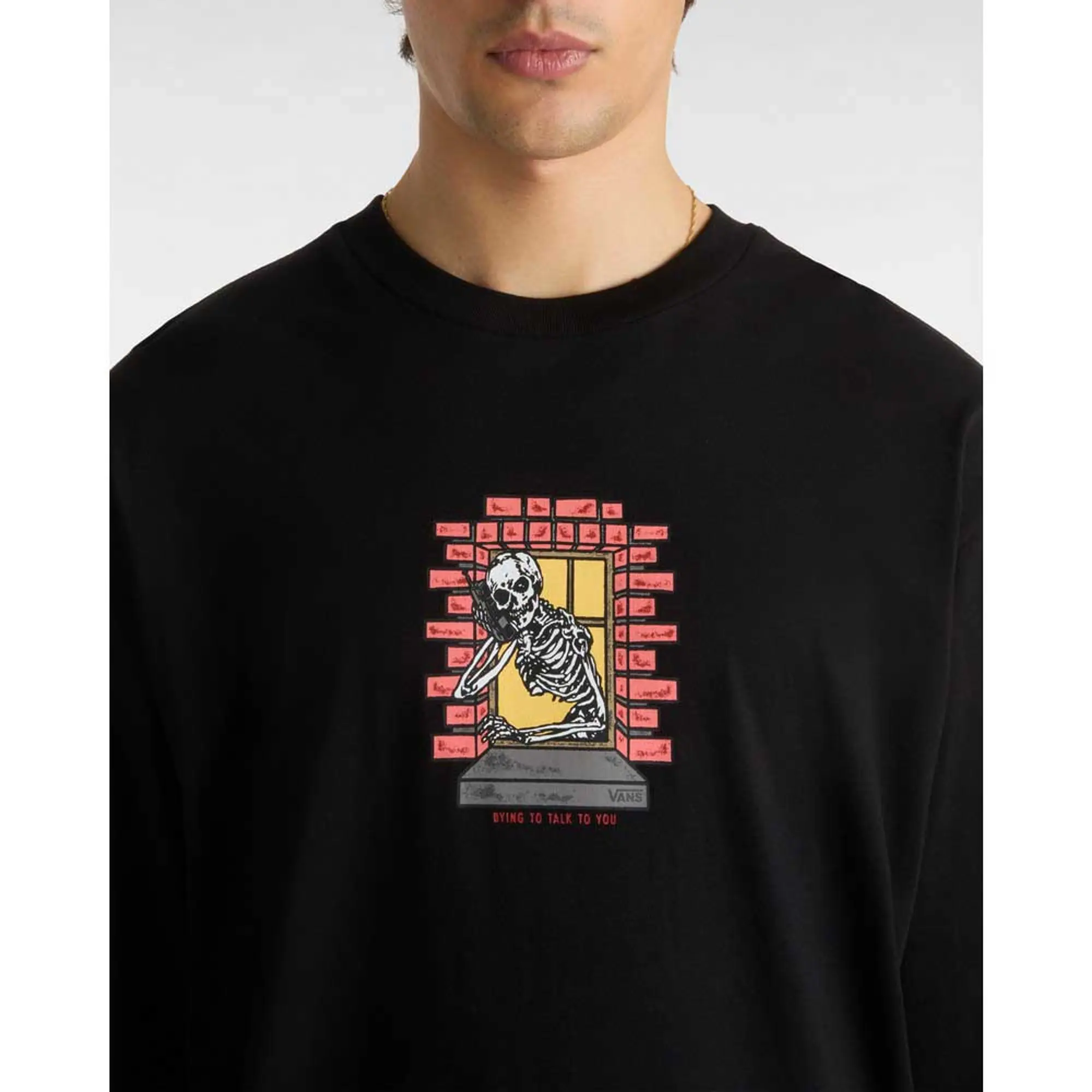 Vans Skull Window Long Sleeve T-shirt