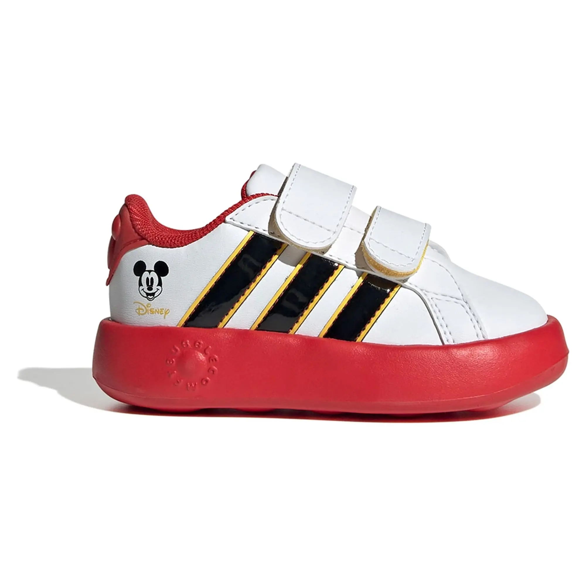 Adidas X Disney Mickey Mouse Grand Court Infant Trainers