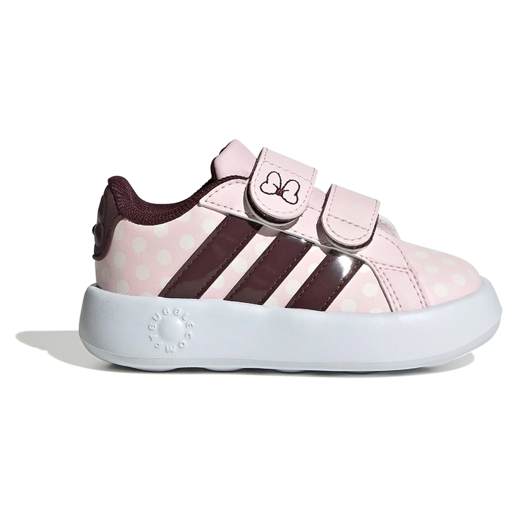 Adidas X Disney Minnie Mouse Grand Court Infant Trainers