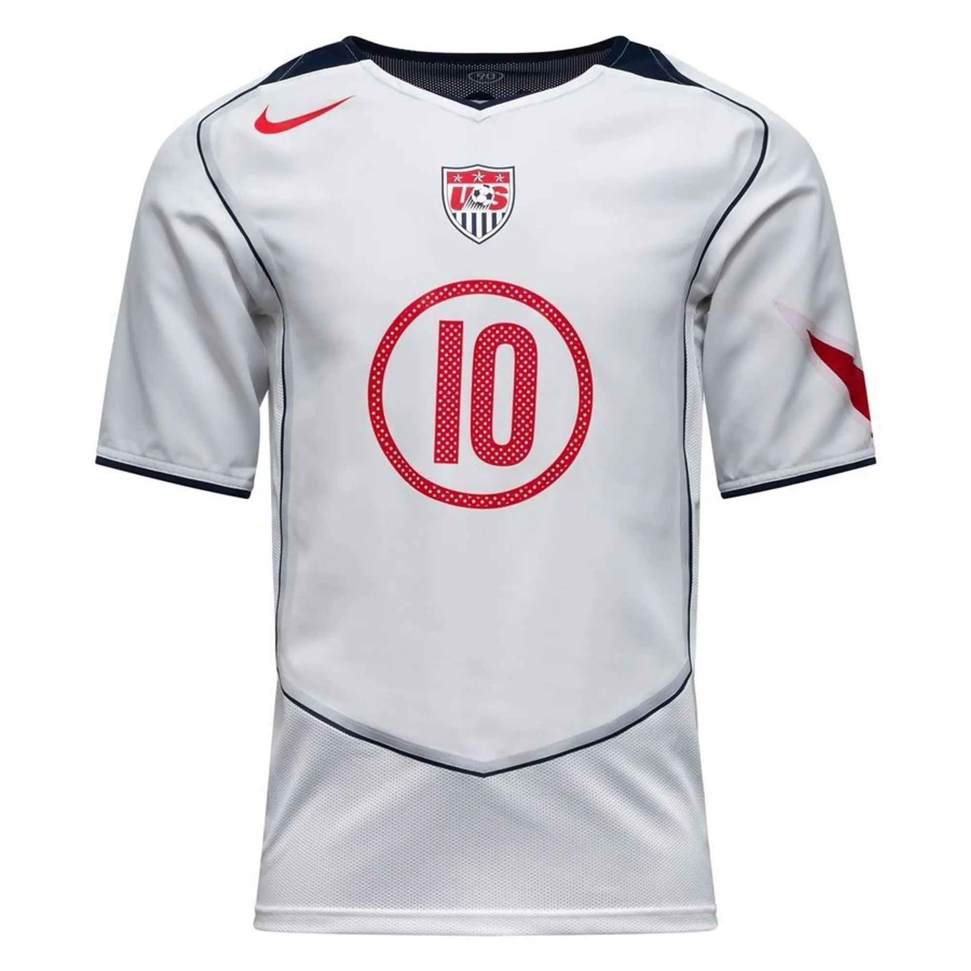 Tシャツ・カットソー Nike USA Reissue N&N Short Sleeve Jersey Nike USA Reissue N&N Short Sleeve Jersey White/Navy/Red