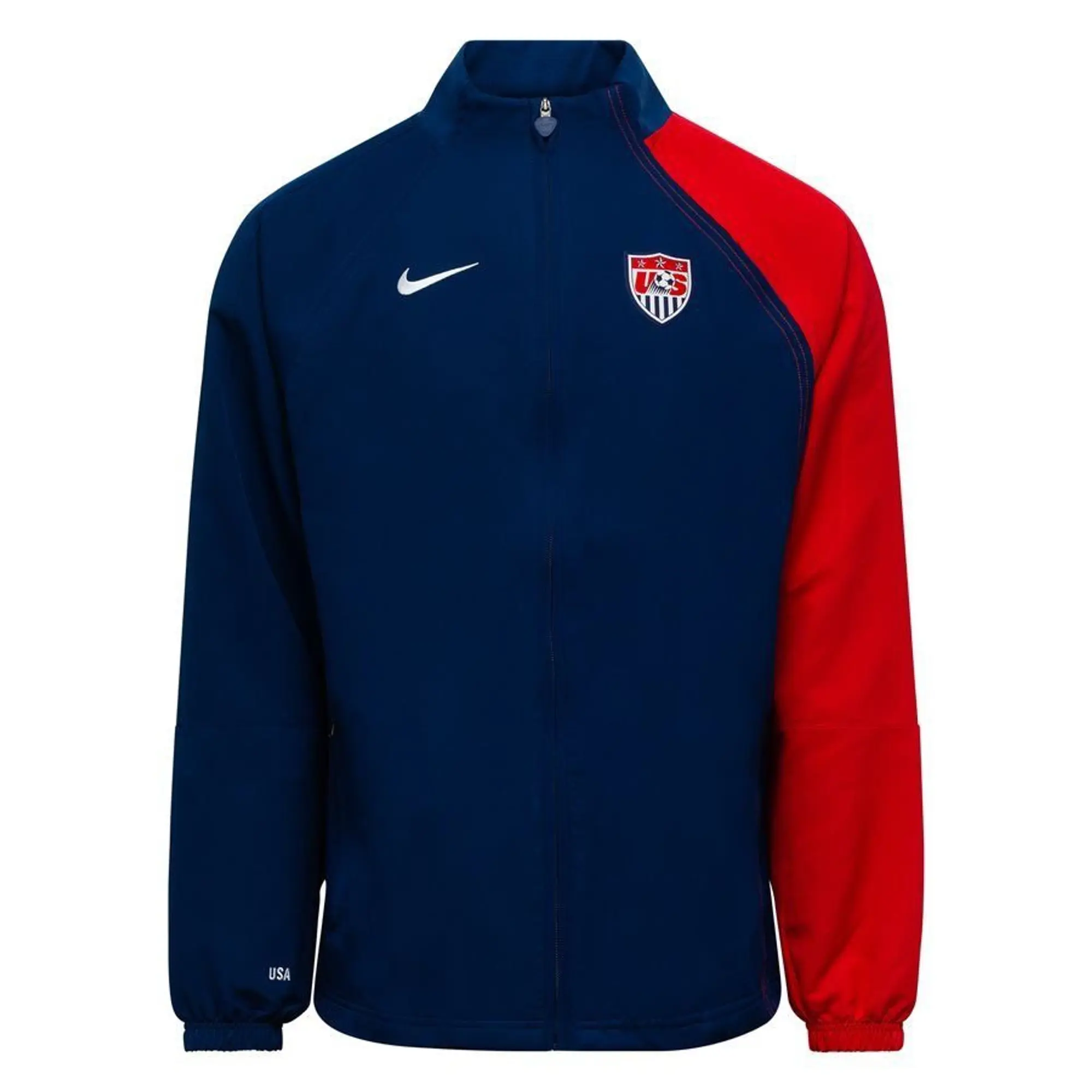 Usa Track Top T90 Reissue - Coastal Blue/University Red/White - ['Blue']