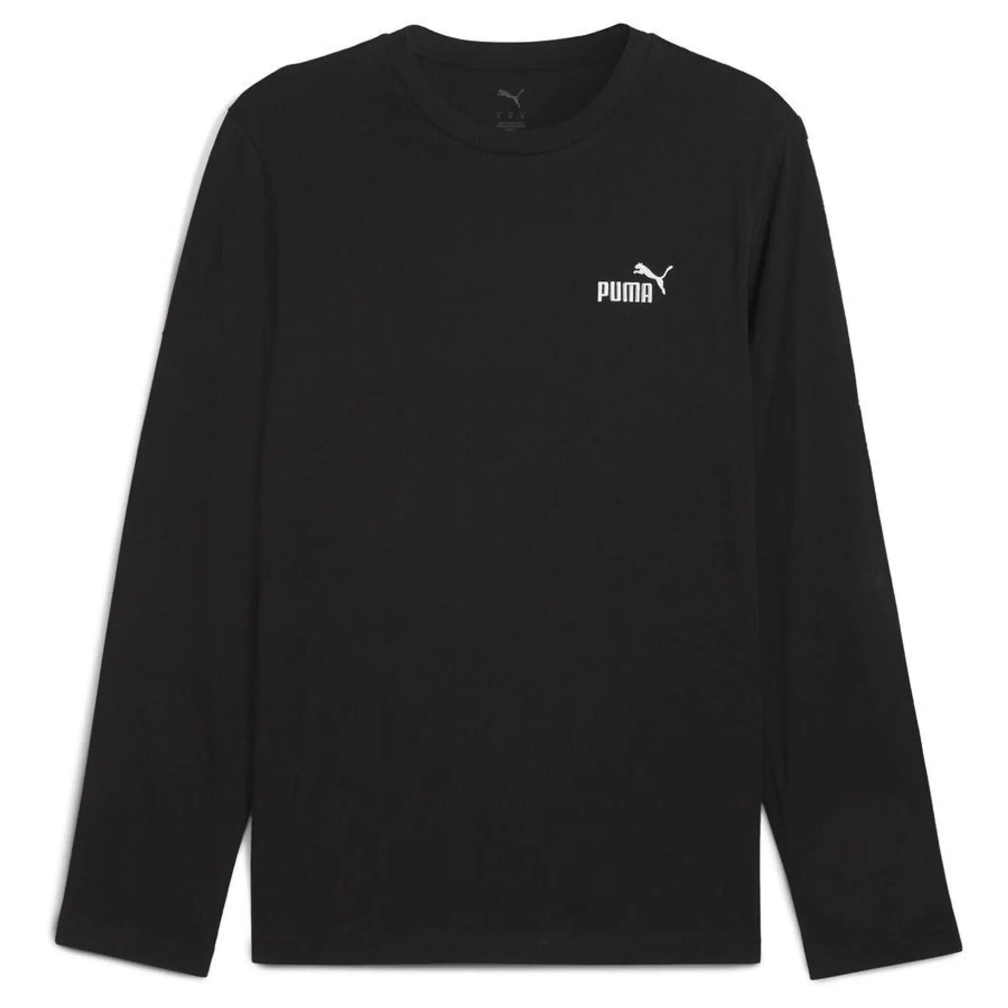 Puma Essentials No. 1 Logo Langarmshirt - ['Black']