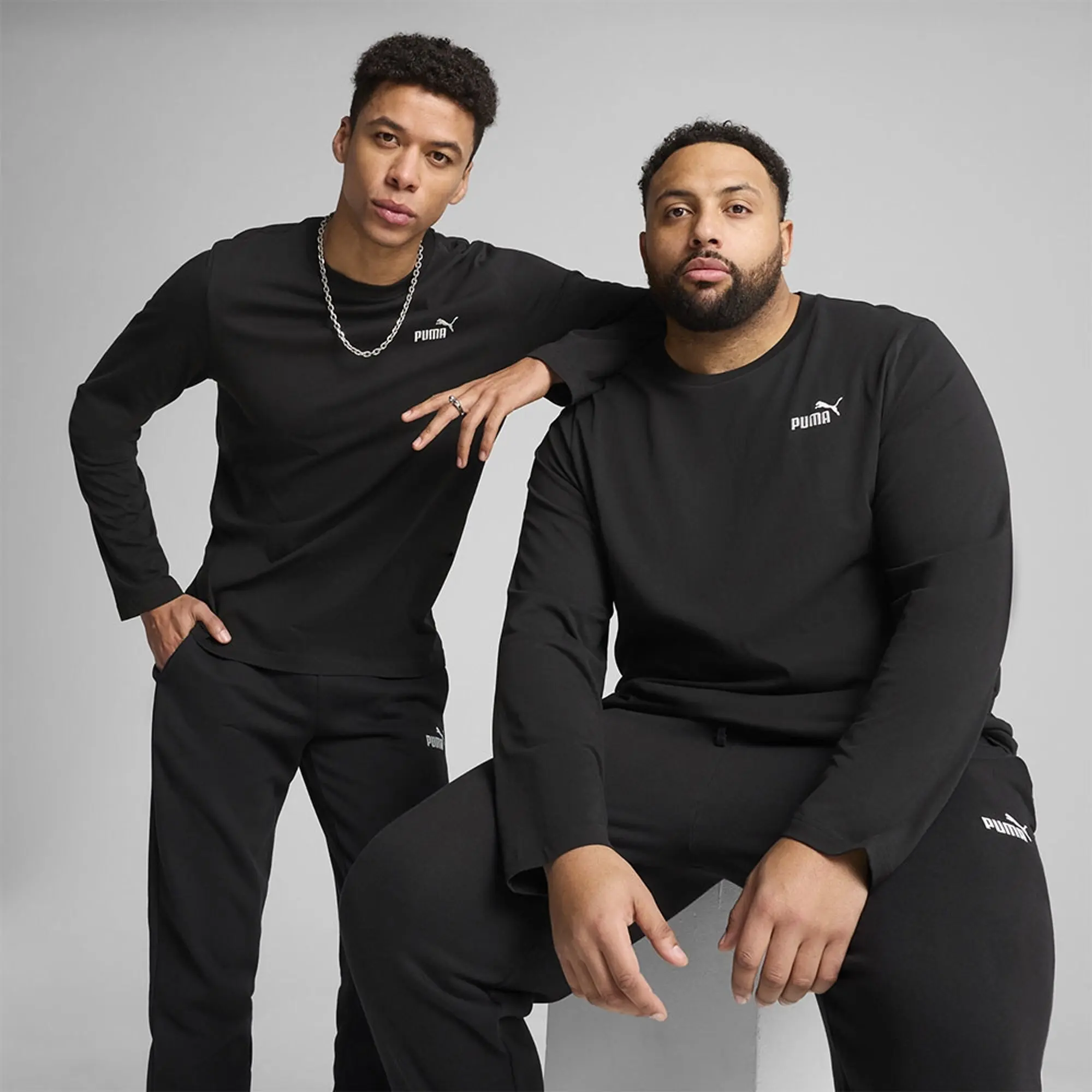 Puma Ess No 1 Logo Long Sleeve T-shirt