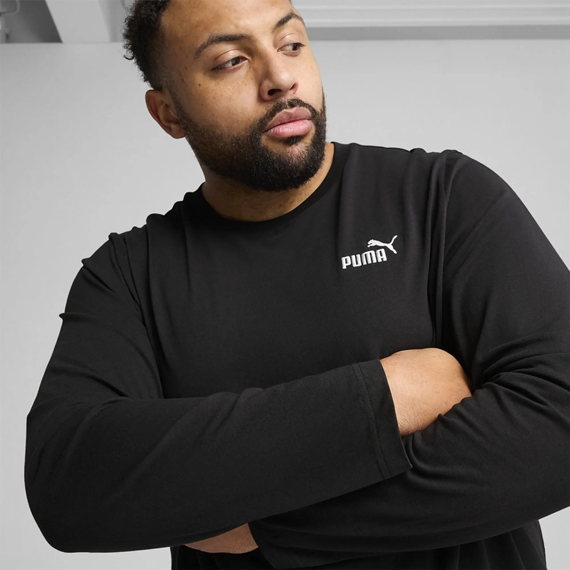 Puma Ess No 1 Logo Long Sleeve T-shirt