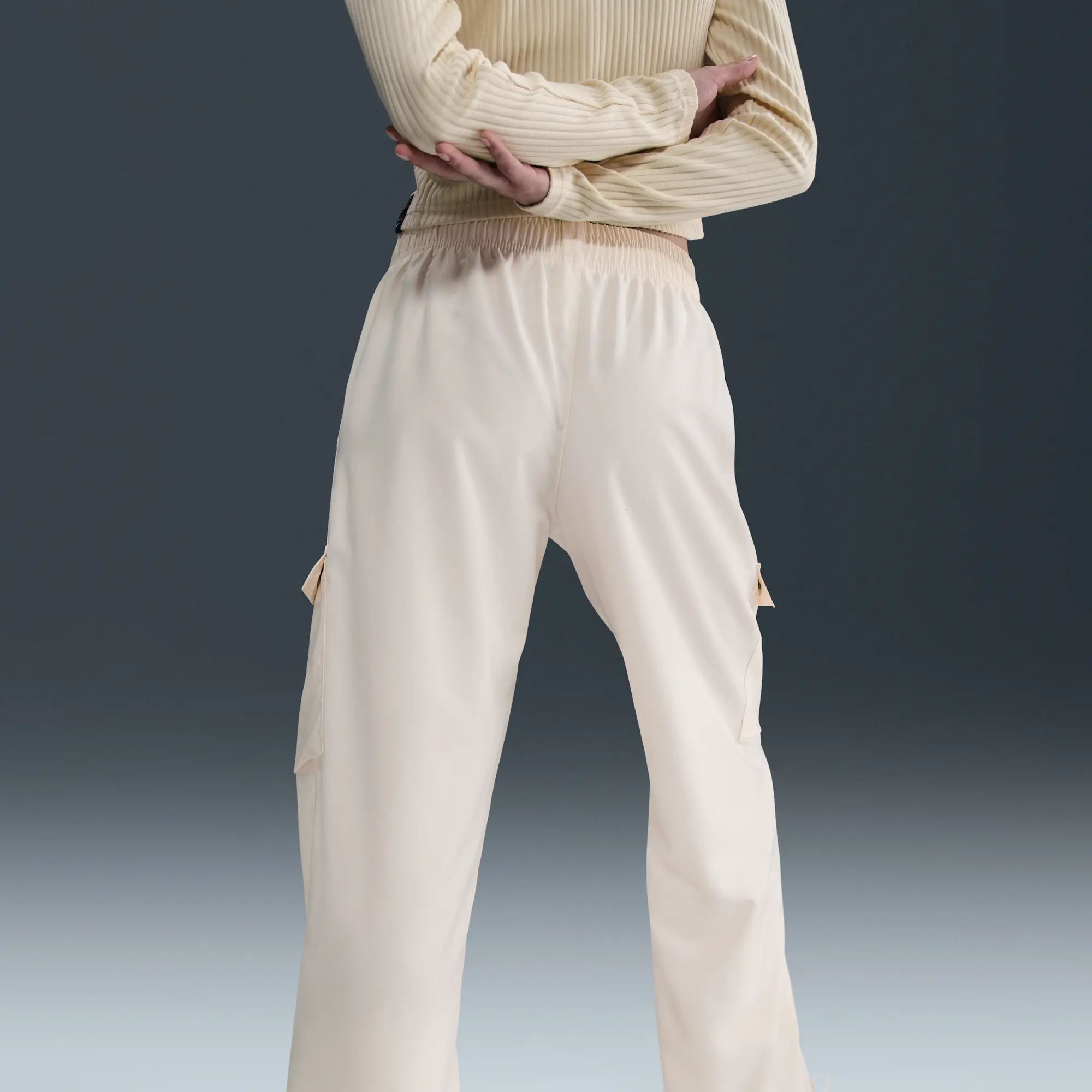 FFF Women's Nike Football Woven Cargo Pants - Brown