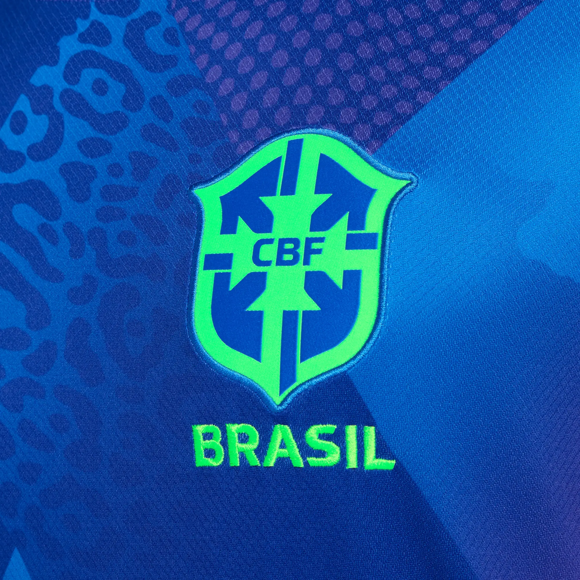 Brazil 2025 Stadium Away (Women's Team) Men's Nike Dri-FIT Football Replica Shirt - Blue - Polyester