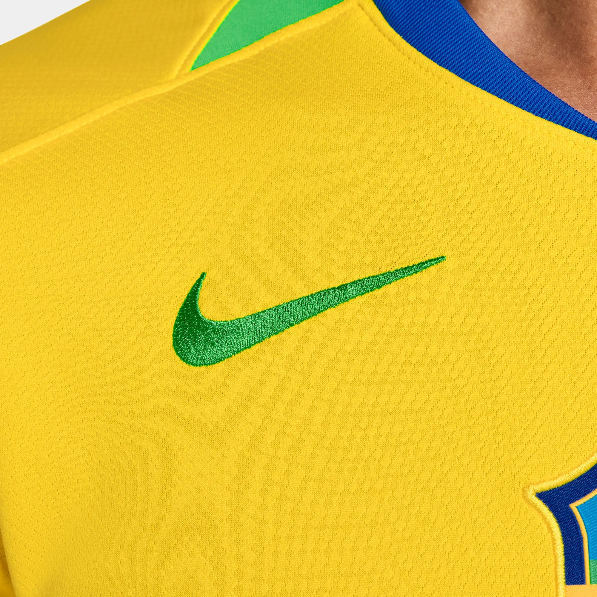 Brazil 2025 Stadium Home (Women's Team) Men's Nike Dri-FIT Soccer Replica Jersey - Yellow - Polyester