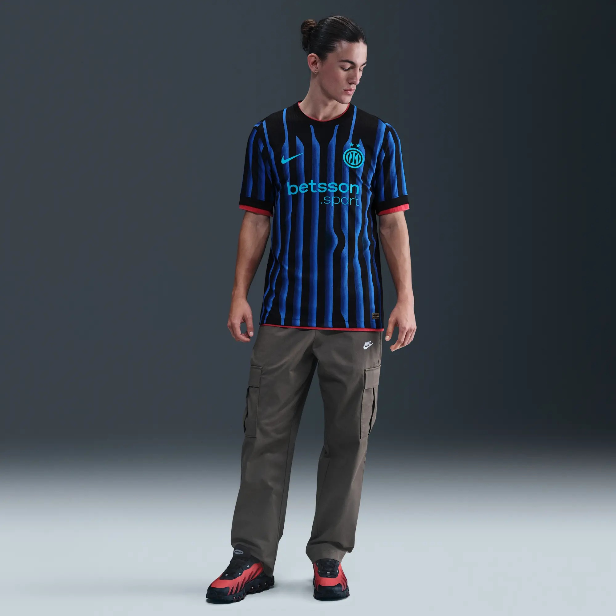 Inter Milan 2025/26 Match Home Men's Nike Dri-FIT ADV Football Authentic Shirt - Blue - Recycled Polyester Minimum