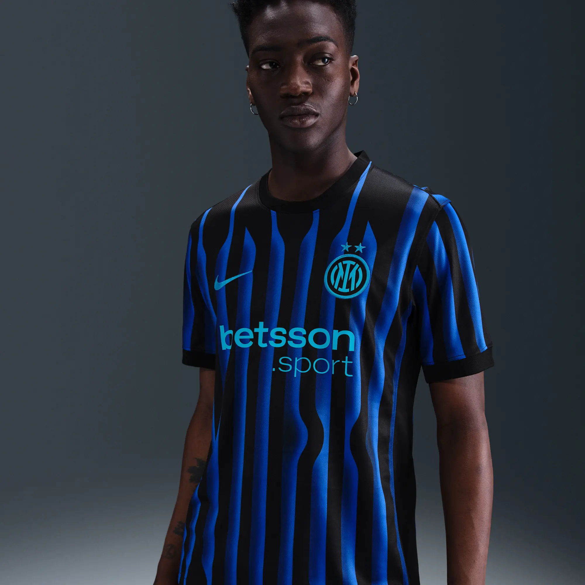 Inter Milan 2025/26 Stadium Home Men's Nike Dri-FIT Football Replica Shirt - Blue - Recycled Polyester