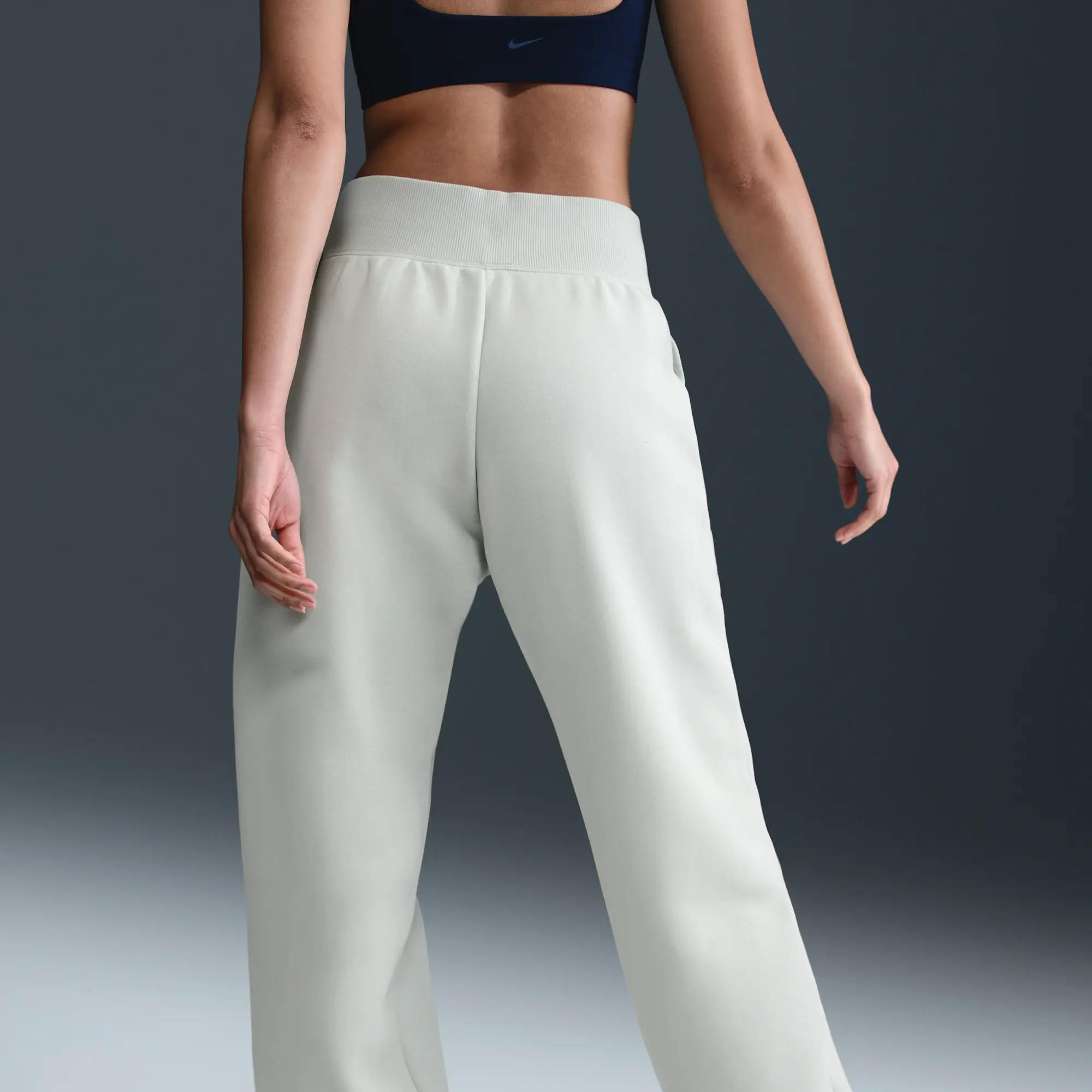 Inter Milan Phoenix Fleece Women's Nike Football High-Waisted Oversized Pants - Grey - Fleece > Phoenix Fleece
