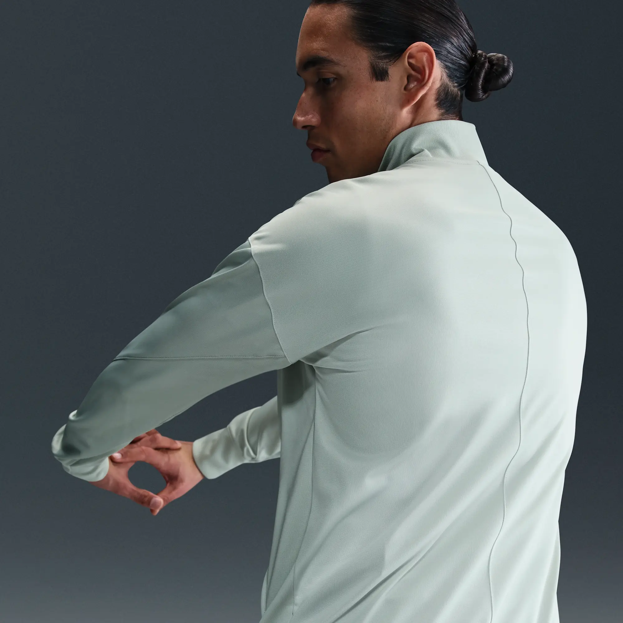 Inter Milan Strike Men's Nike Dri-FIT Football Knit Tracksuit - Grey - Sustainable Materials