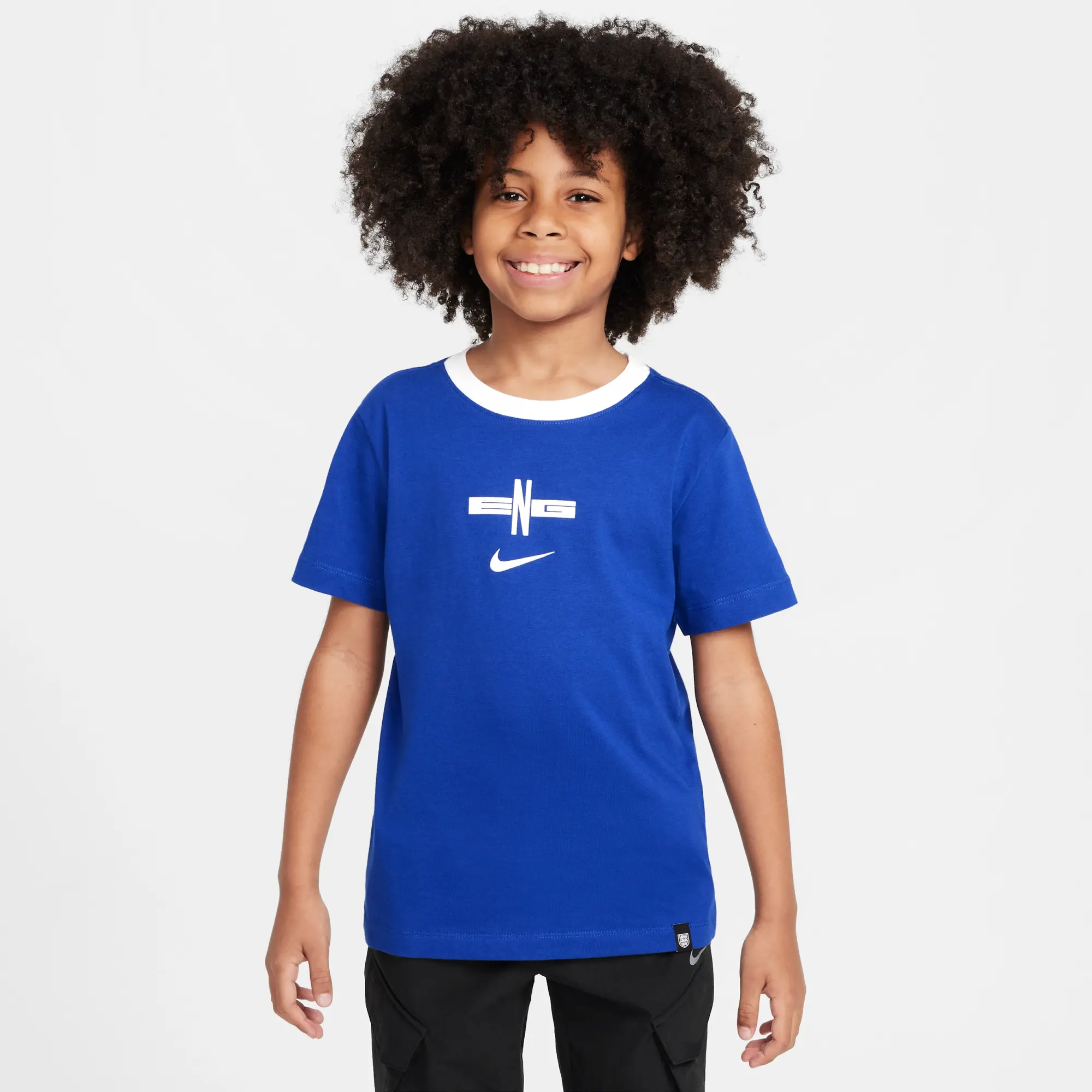 England Older Kids' Nike Football T-Shirt - Blue