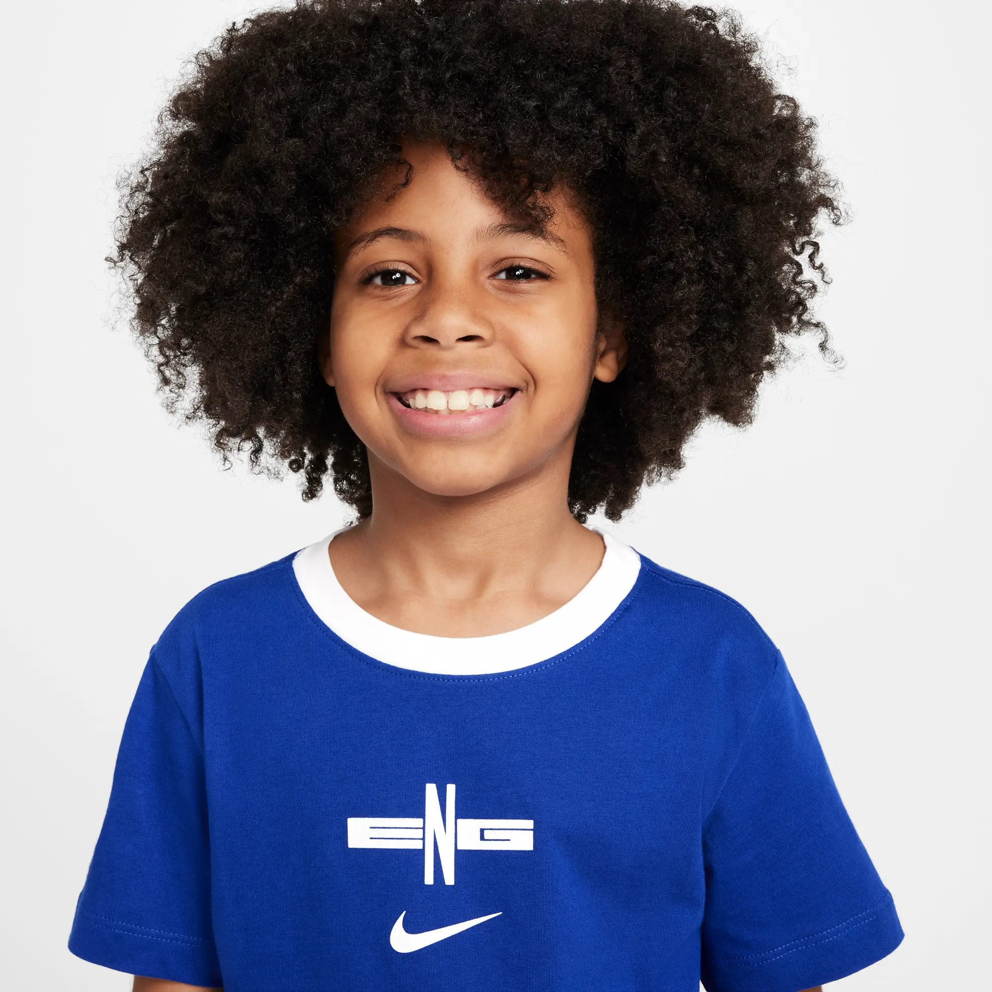 England Older Kids' Nike Football T-Shirt - Blue