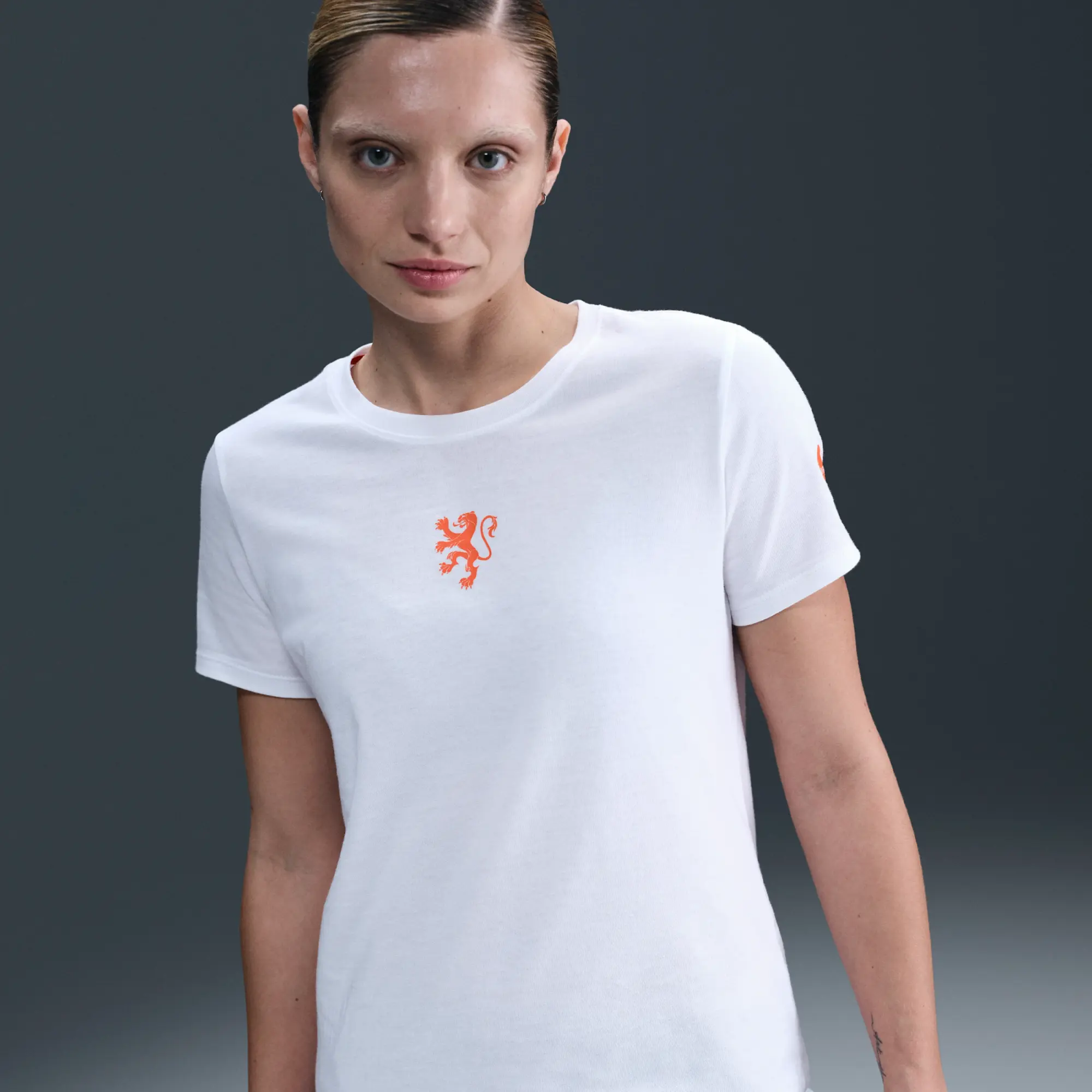 Netherlands Women's Nike Football T-Shirt - White
