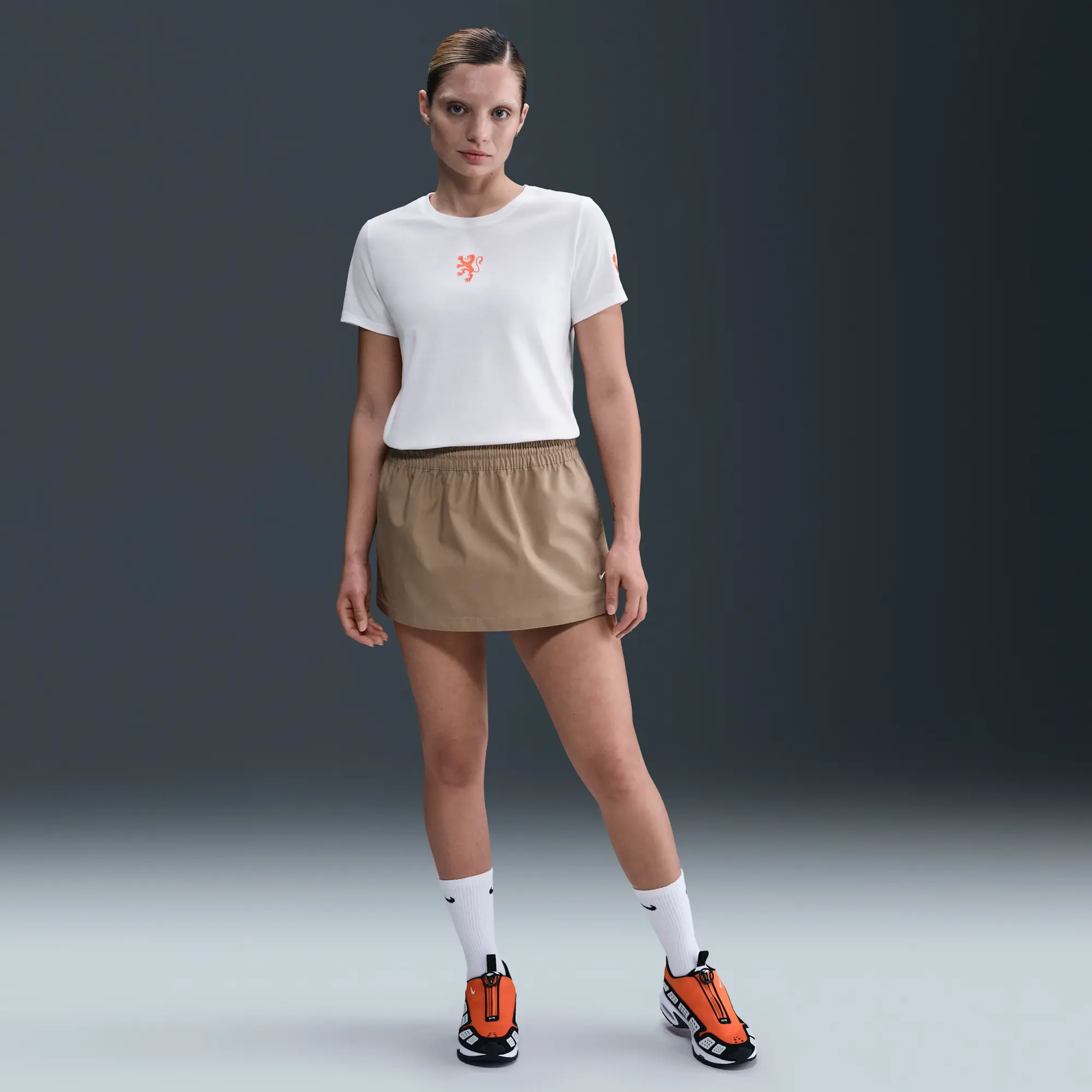 Netherlands Women's Nike Football T-Shirt - White