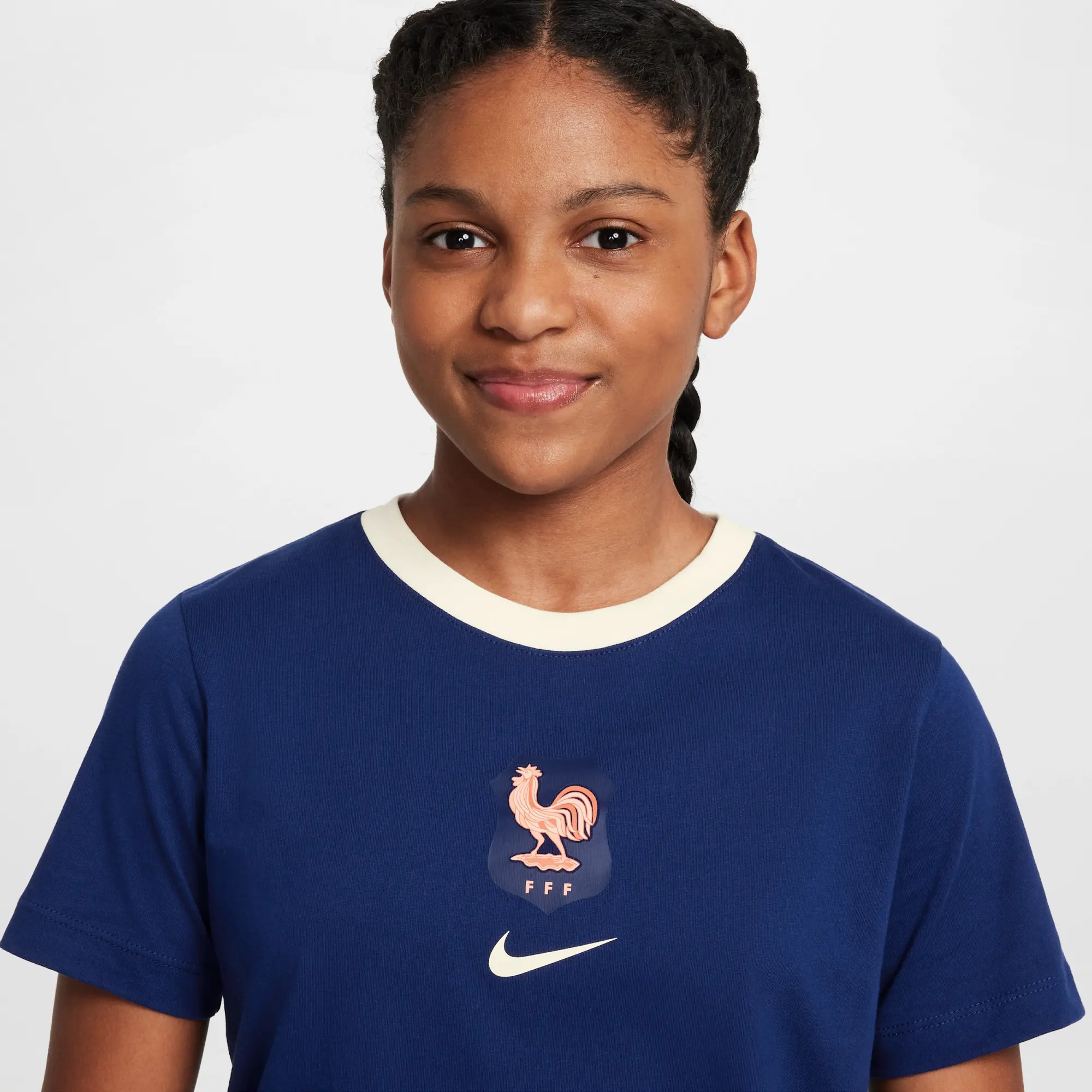 FFF Older Kids' Nike Football T-Shirt - Blue