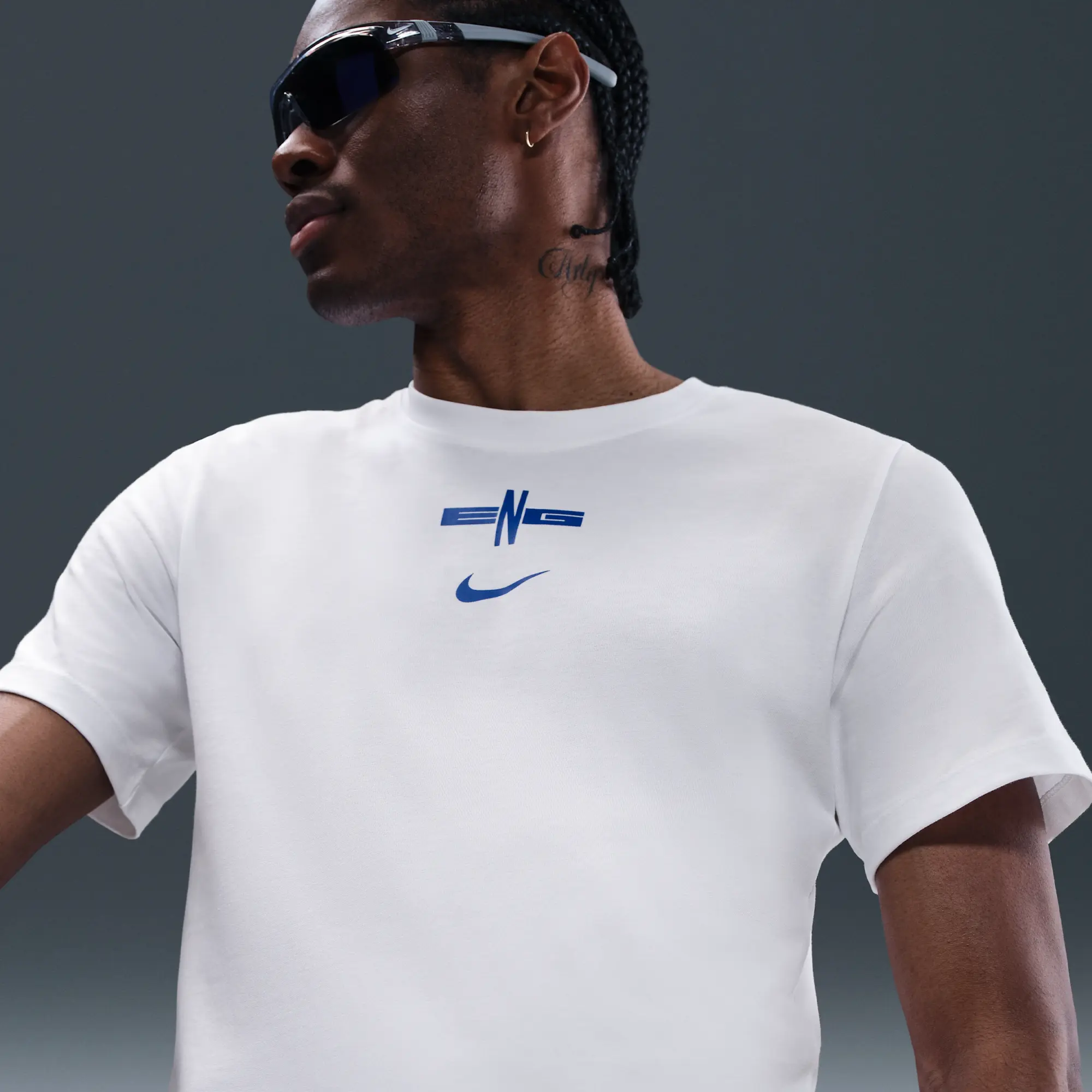 England Men's Nike Football T-Shirt - White