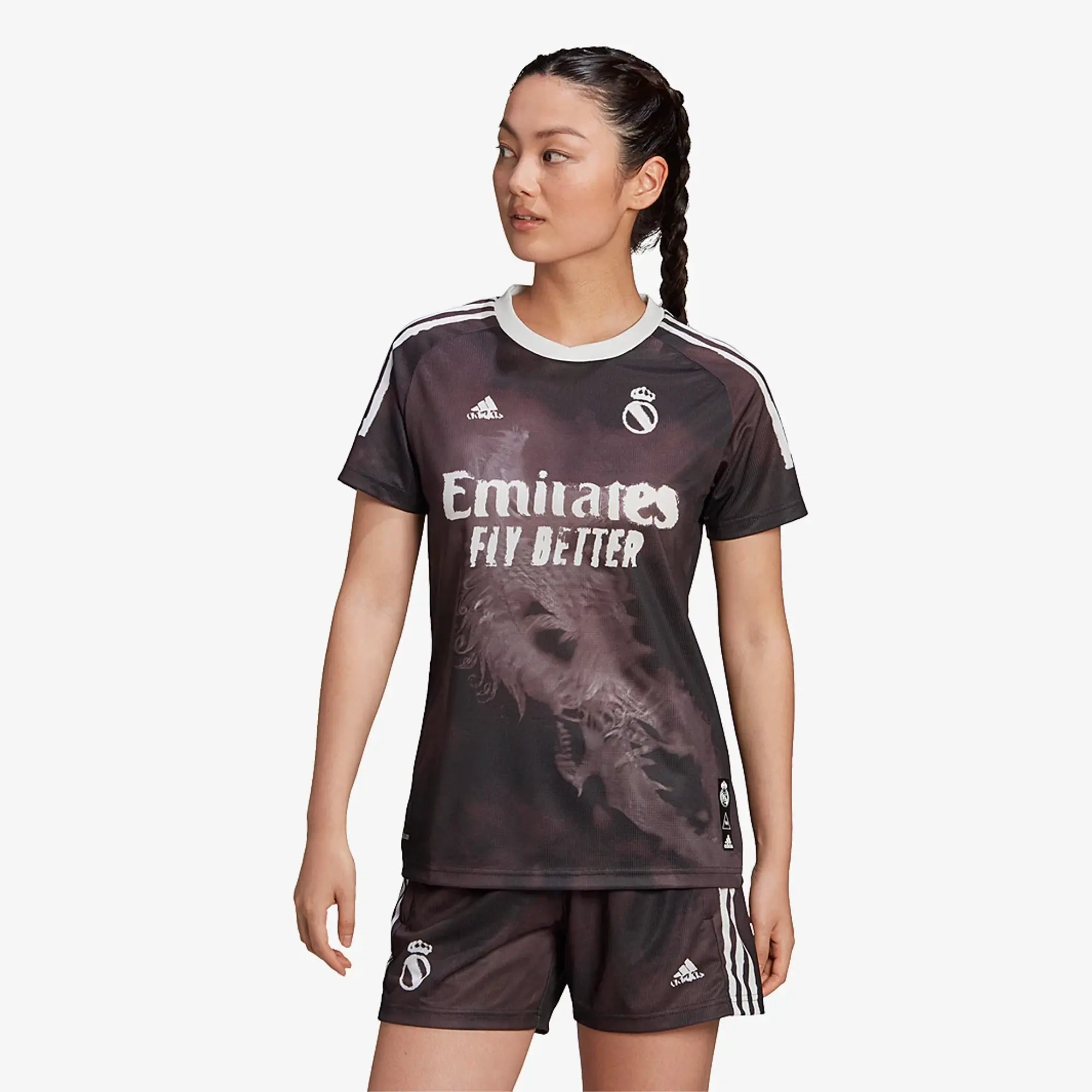 adidas Womens Real Madrid Human Race Jersey