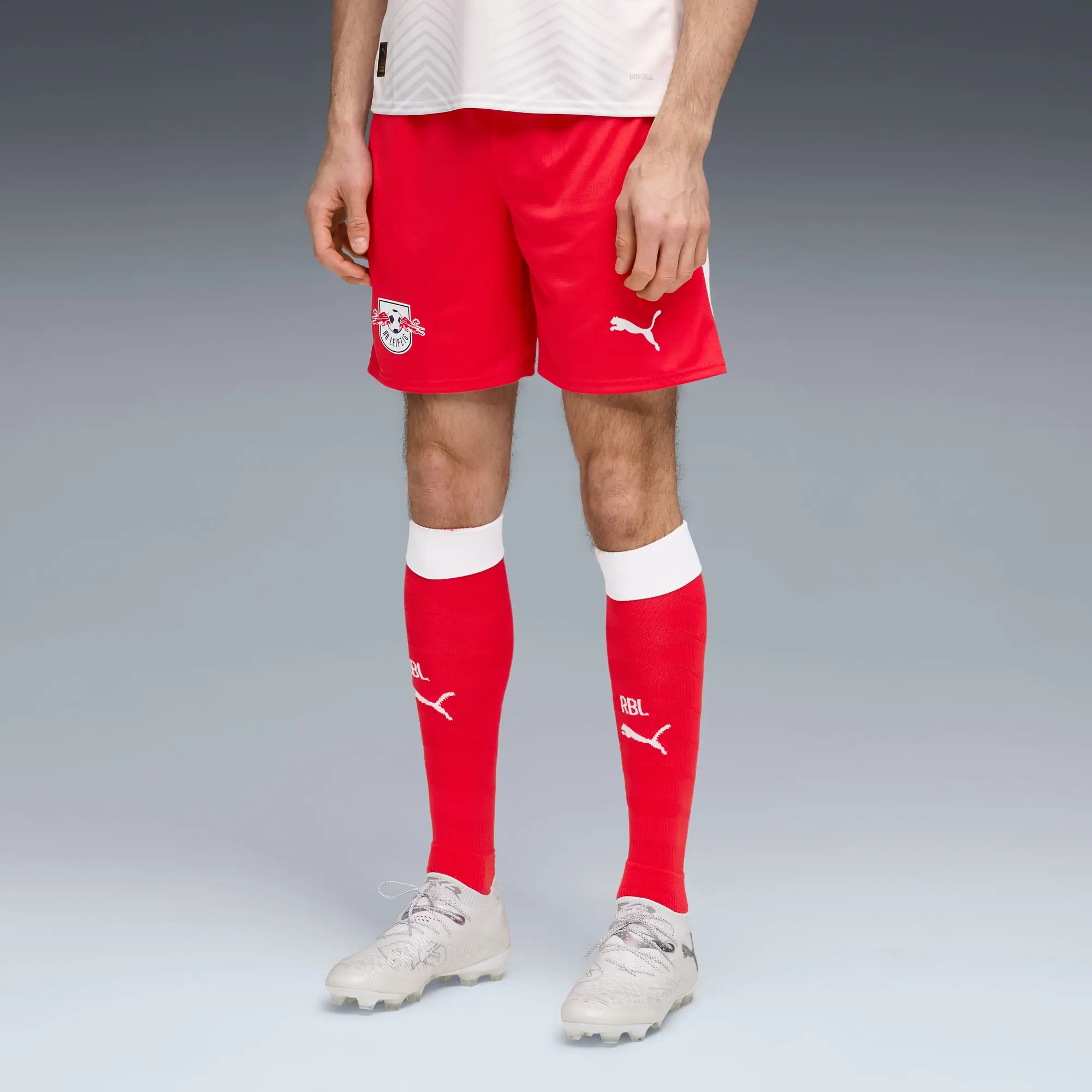 PUMA Rb Leipzig 25/26 Shorts Men, For All Time Red/White, size 3XL