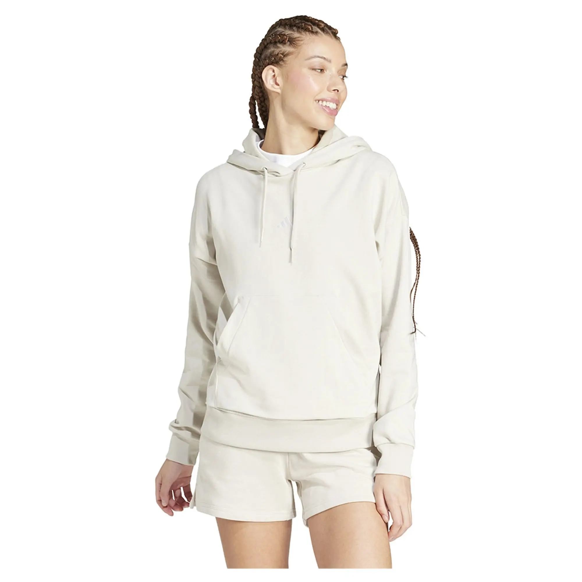 Adidas Essentials Small Logo French Terry Hoodie
