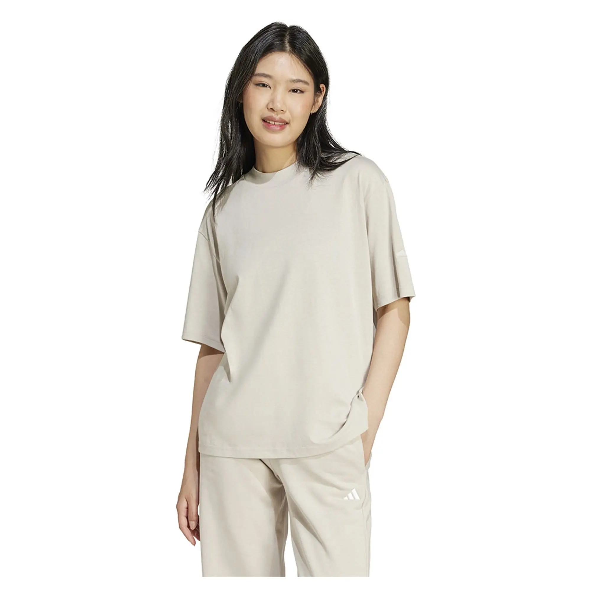 Adidas Essentials Contemporary Logo  - Wonder Alumina