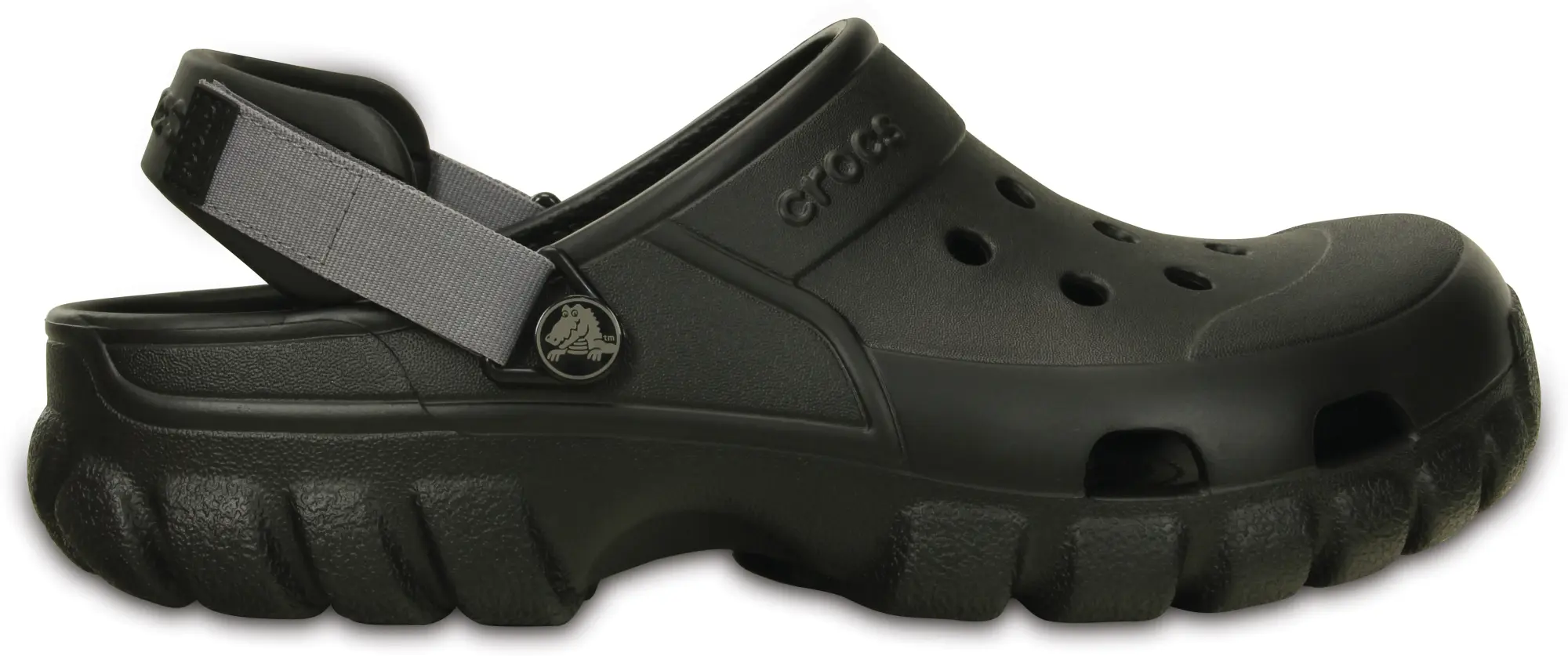 Crocs | Unisex | Offroad Sport | Clogs | Black / Graphite | W5/M4