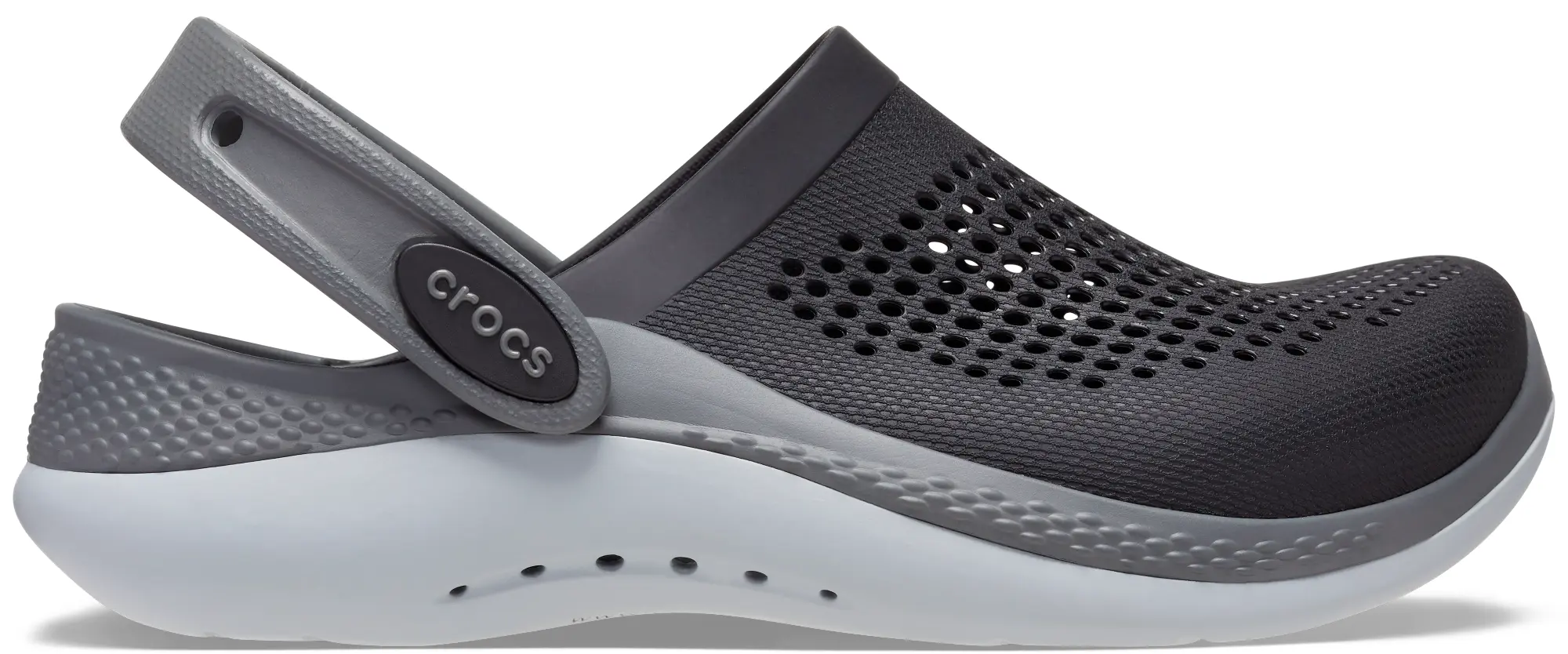 Crocs | Kids | LiteRide 360 K Blk/SGy | Clogs | Black/Slate Grey | C11
