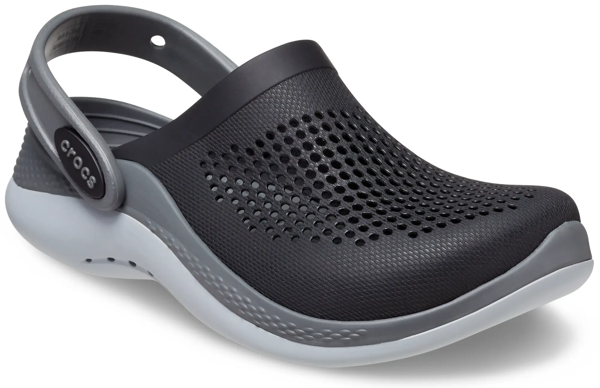 Crocs | Kids | LiteRide 360 K Blk/SGy | Clogs | Black/Slate Grey | C11