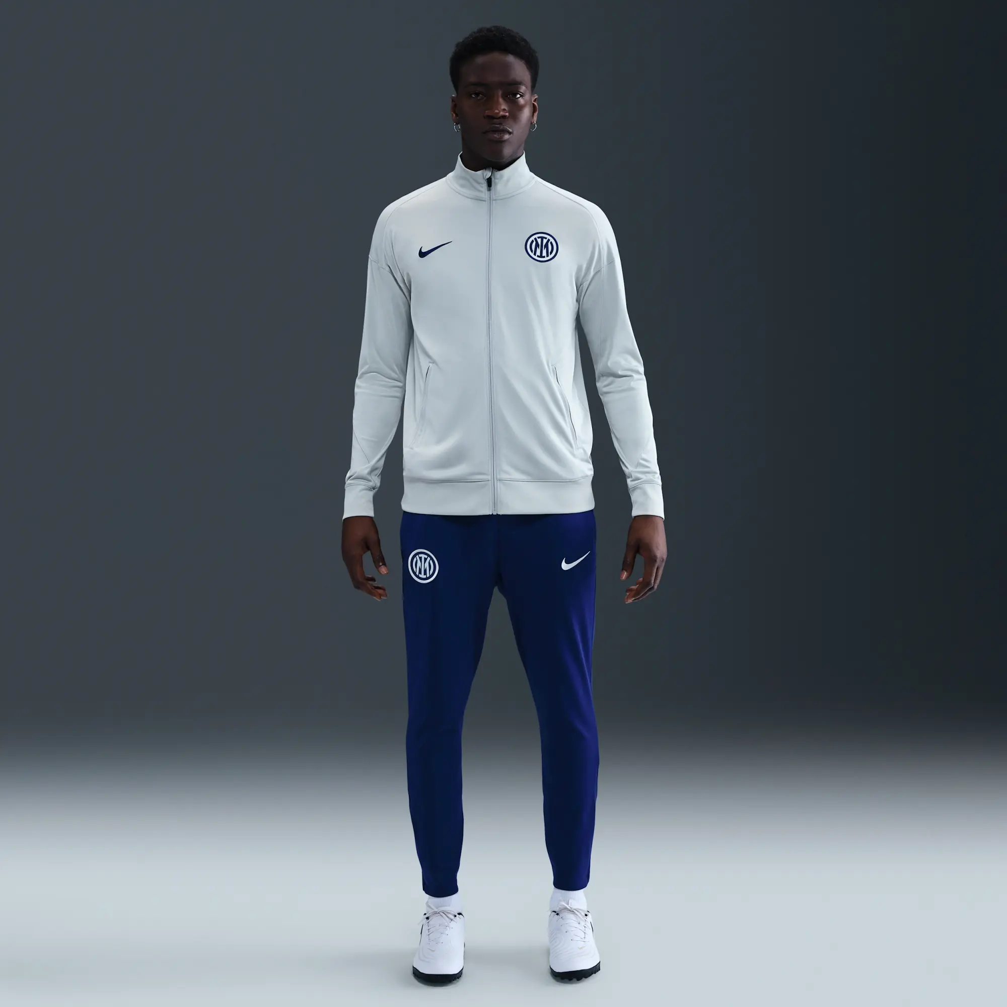 Inter Milan Strike Men's Nike Dri-FIT Football Knit Pants - Blue - Polyester/Elastane