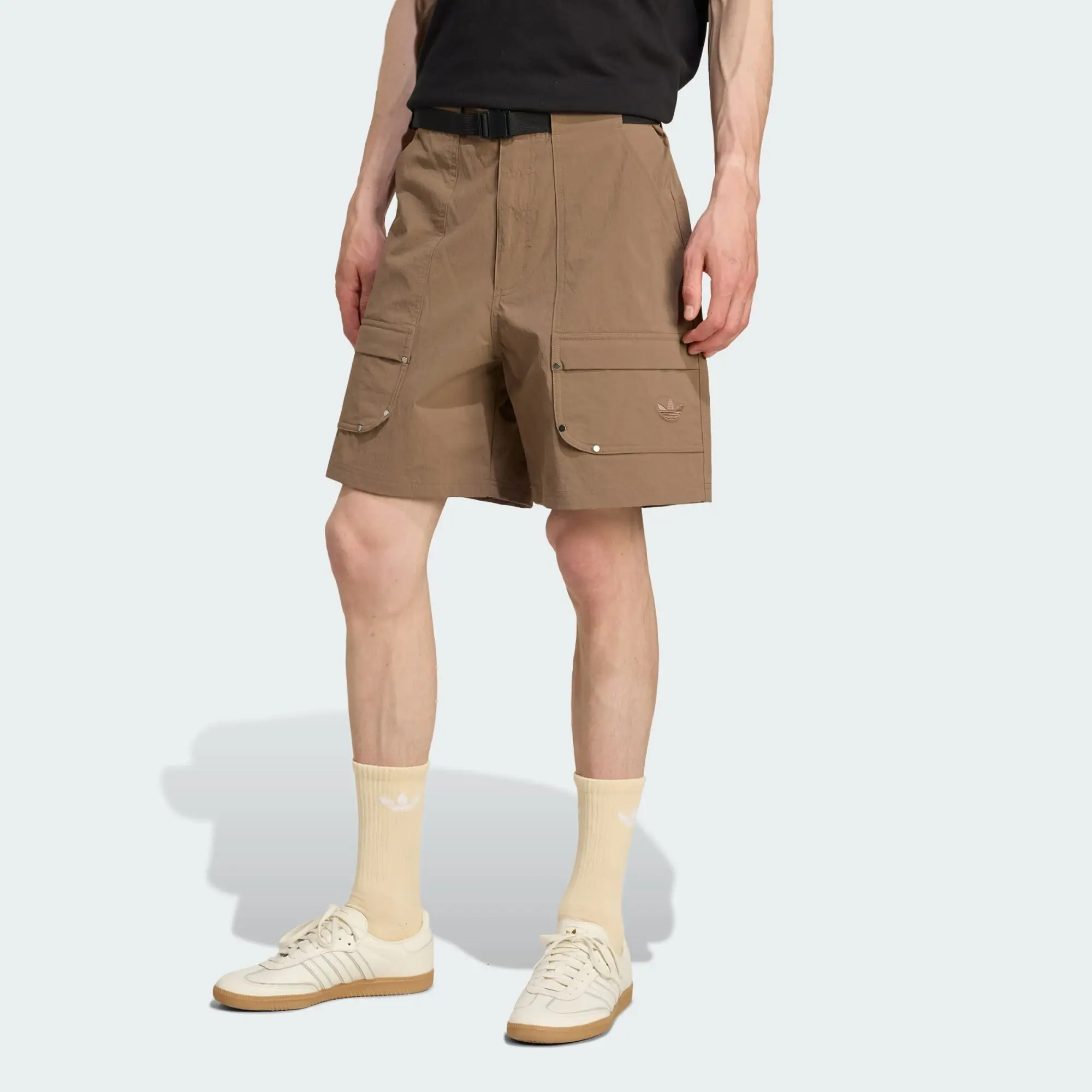 adidas Originals Men Premium Essentials Utility Cargo Shorts