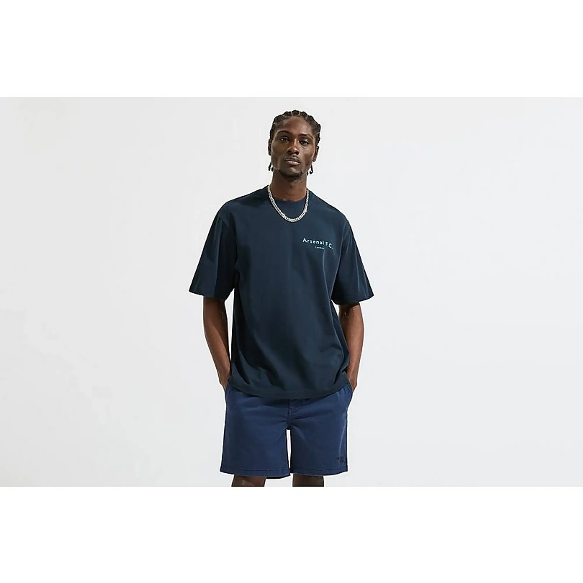 Arsenal Chapman Navy Unisex T-Shirt, Multicolor