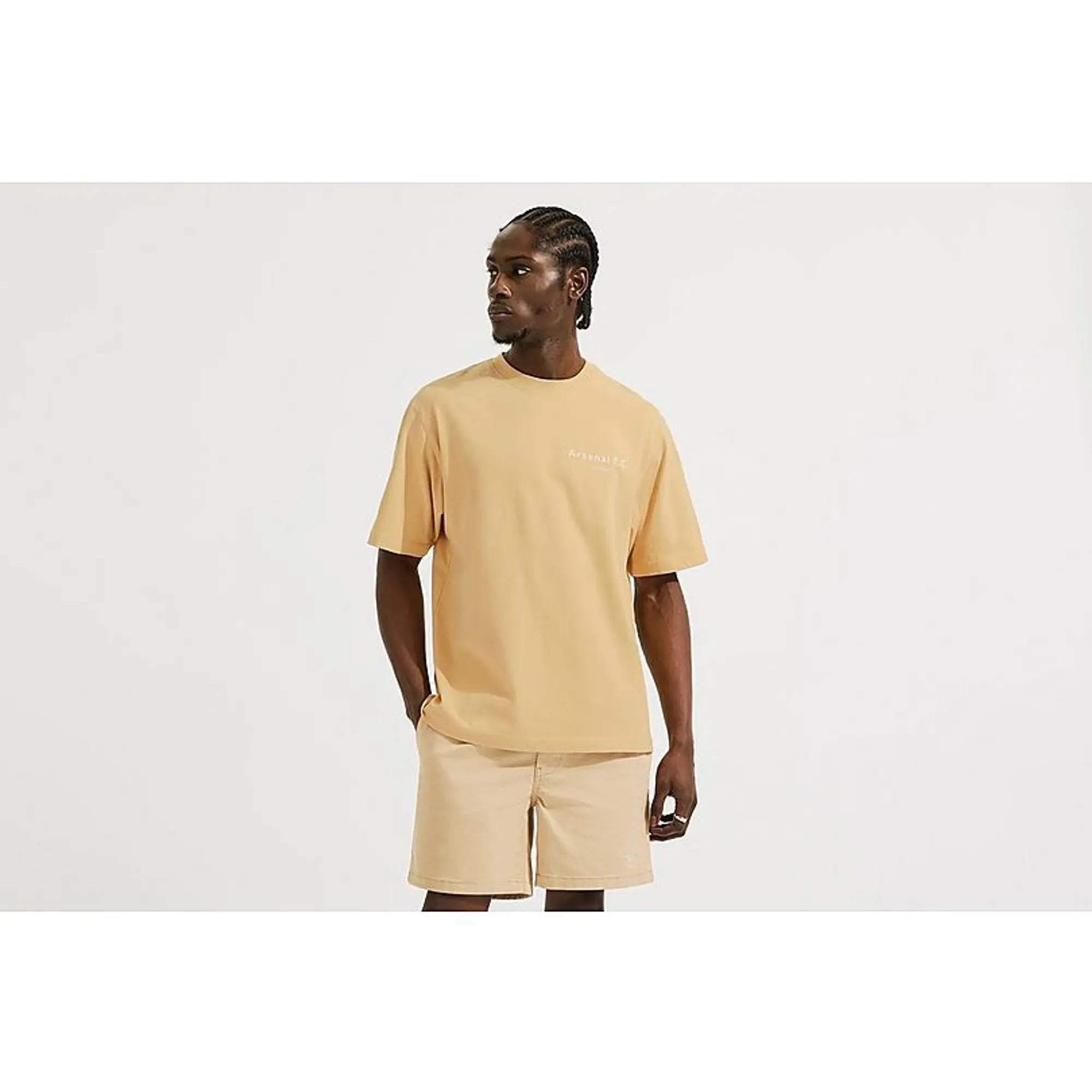 Arsenal Chapman Beige Unisex T-Shirt, Multicolor
