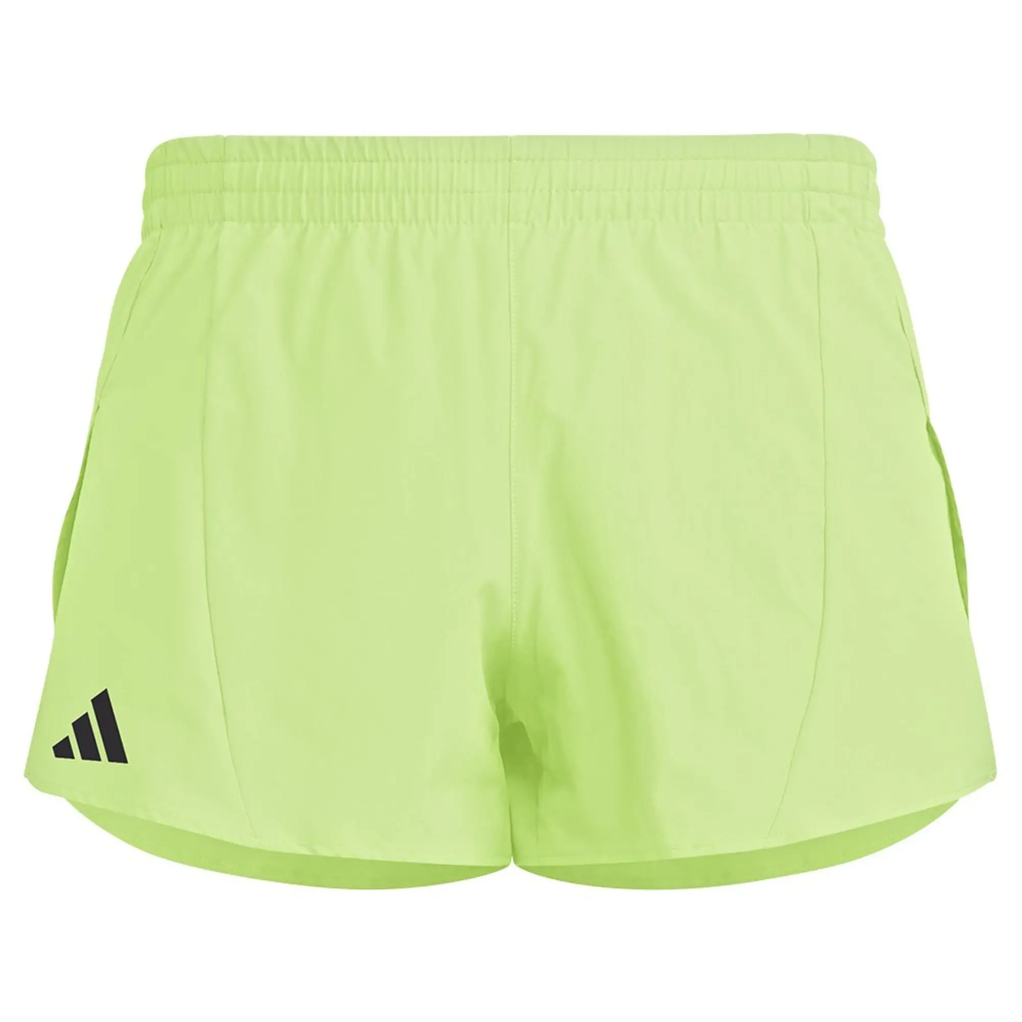 adidas Adizero Essential Split Short Running Shorts Men - Neon Yellow