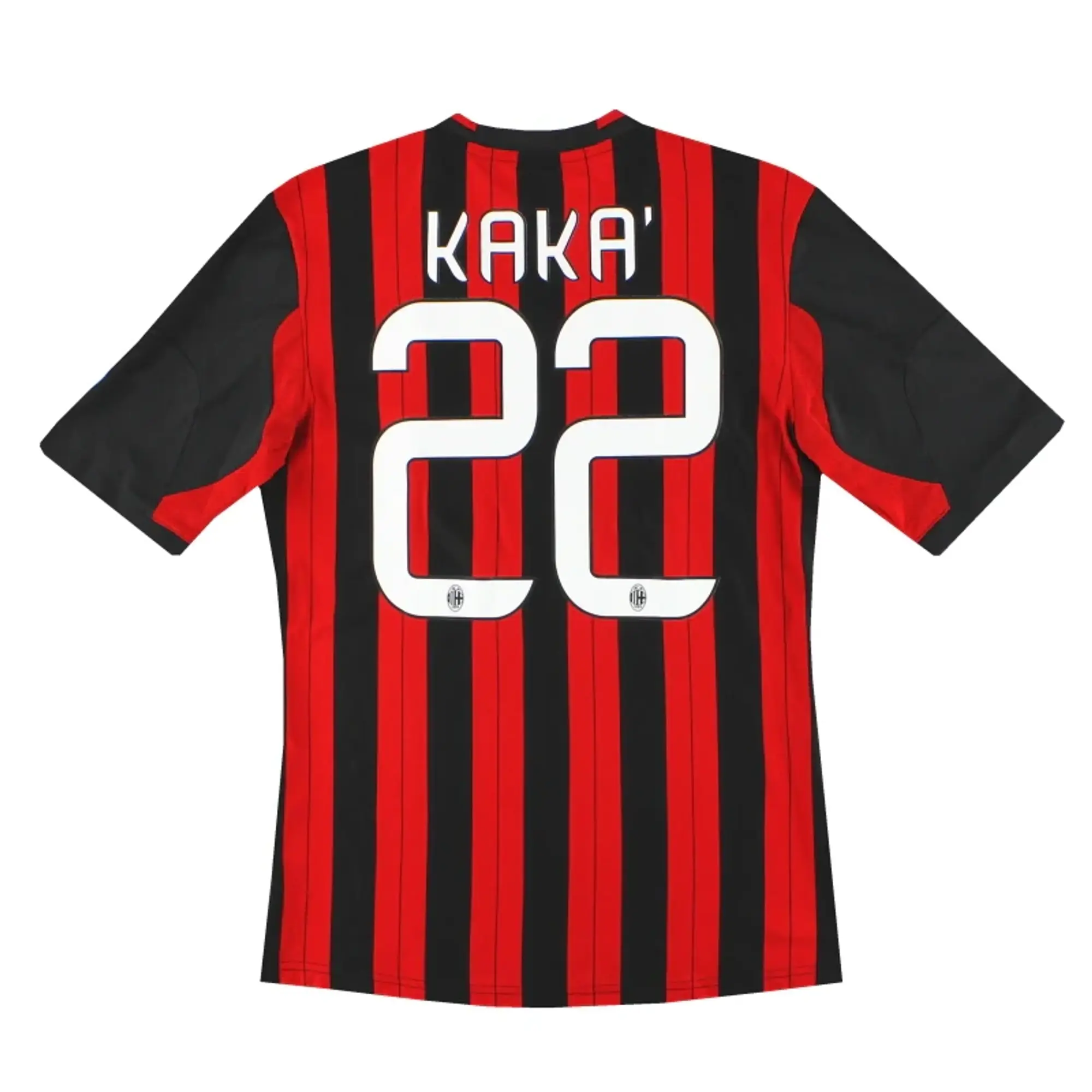 2013-14 AC Milan adidas Home Shirt Kaka #22 S - AC Milan / Excellent / Small