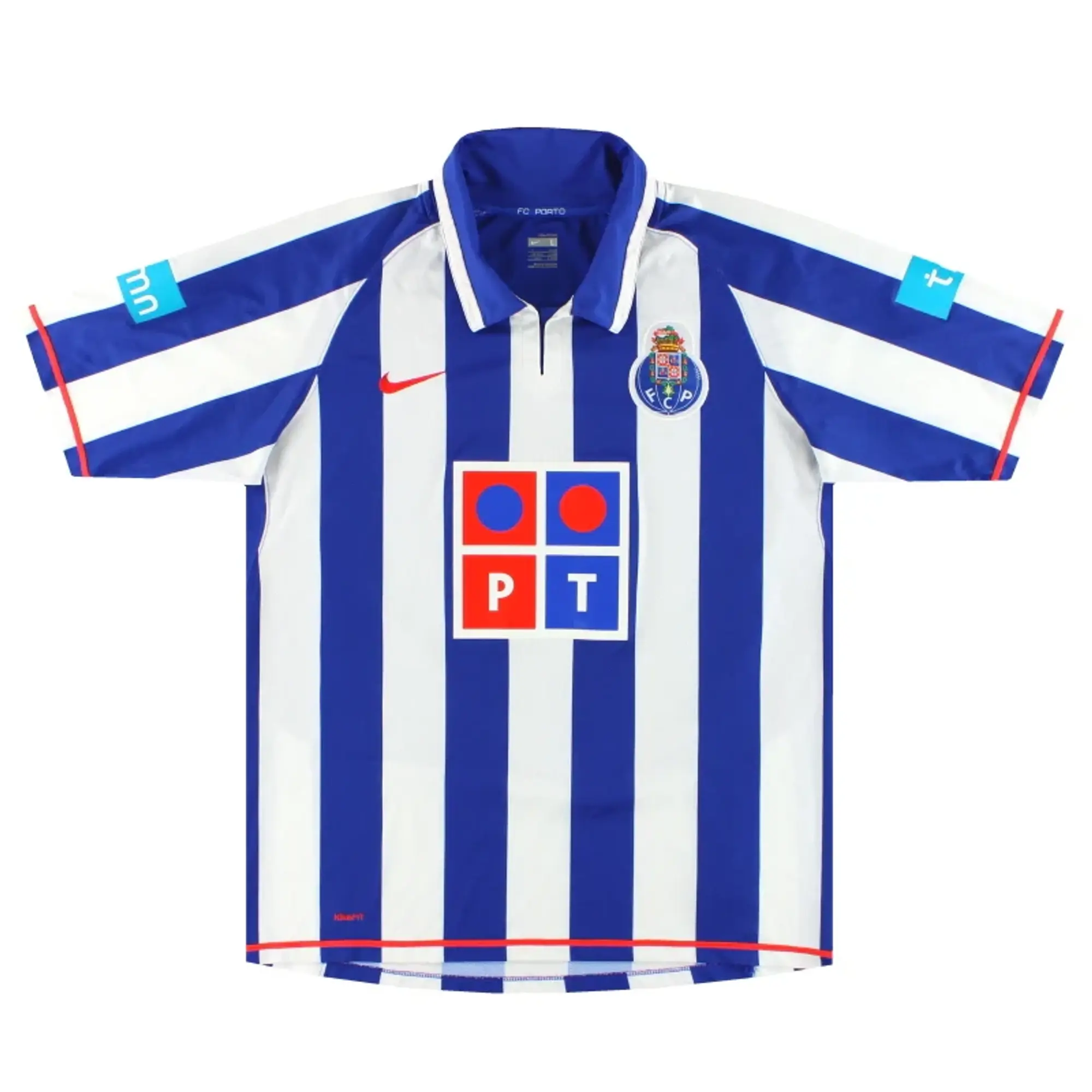 2007-08 Porto Nike Home Shirt Quaresma #7 L - Porto / Good / Large
