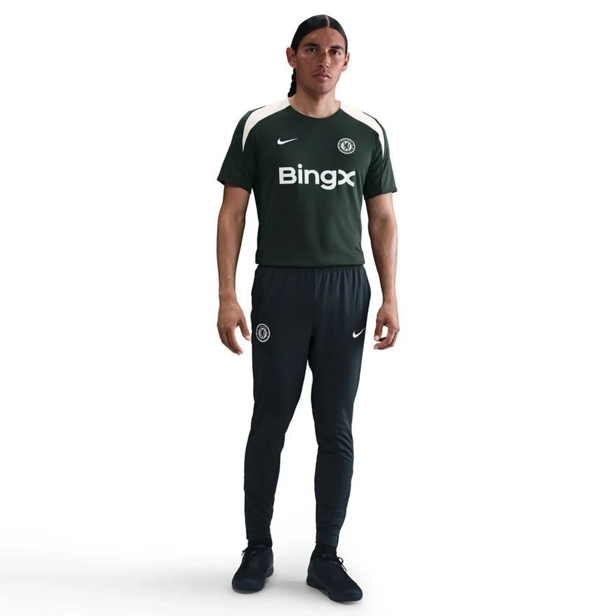 Chelsea Training T-Shirt Dri-Fit Strike - Outdoor Green/Outdoor Green/Phantom Marl - ['Green']