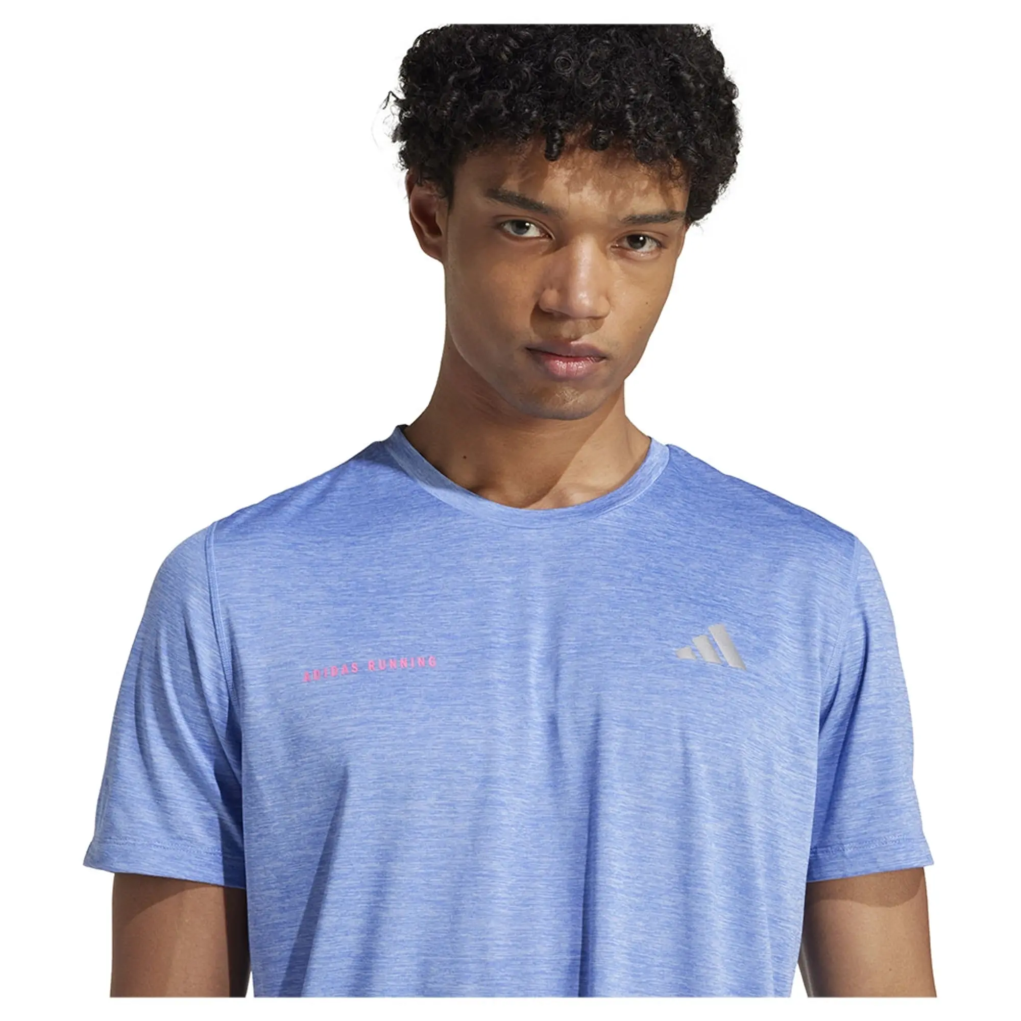 adidas Own The Run Tee Running Shirt Men - Lilac