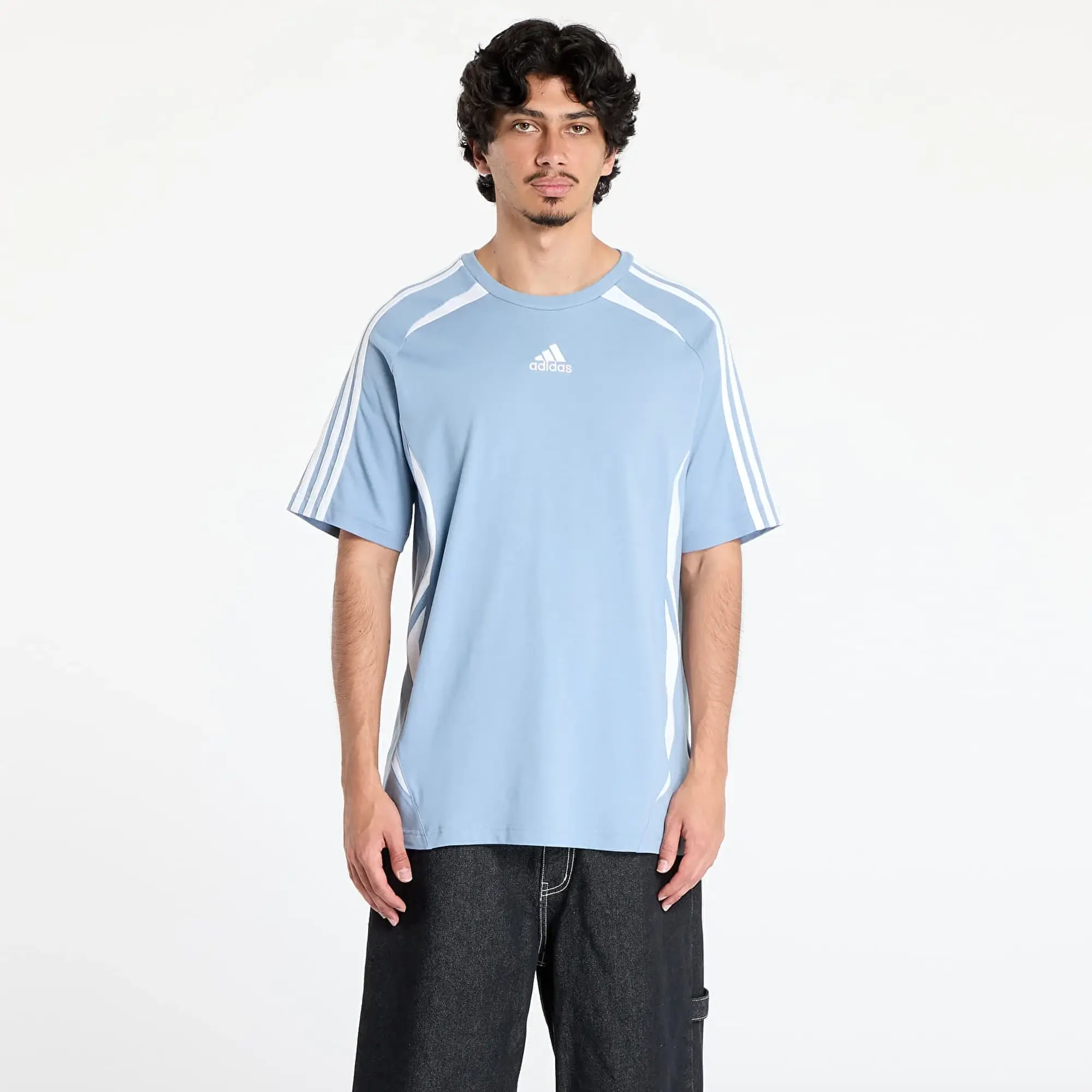 T-Shirt Adidas Teamgeist Cotton T-Shirt Tactile Blue S