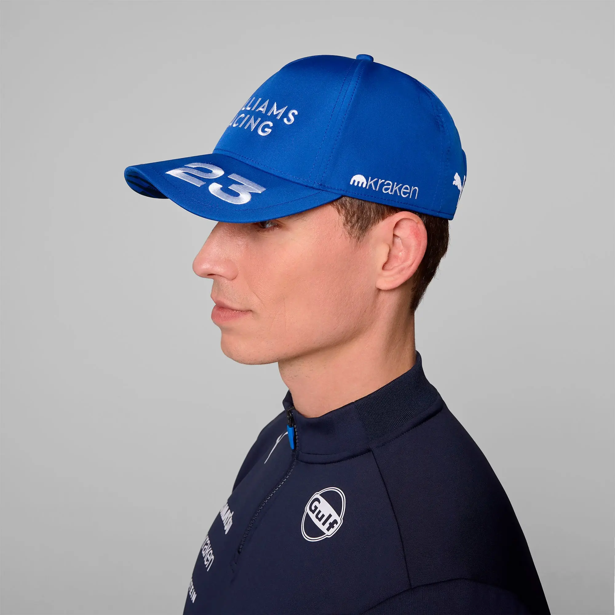 PUMA Williams Racing 2025 Replica Albon Cap, Dark Blue