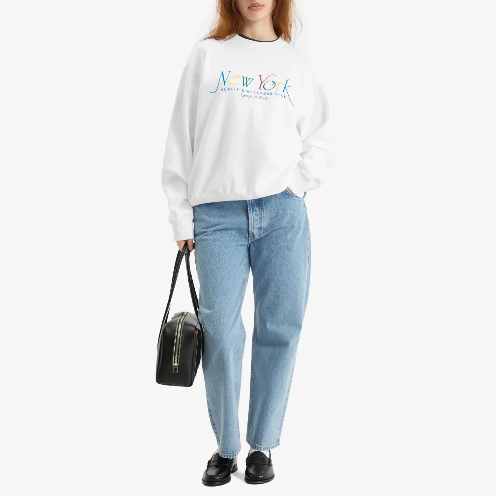 Sporty & Rich Women's NY 94 Crew Sweatshirt Multi