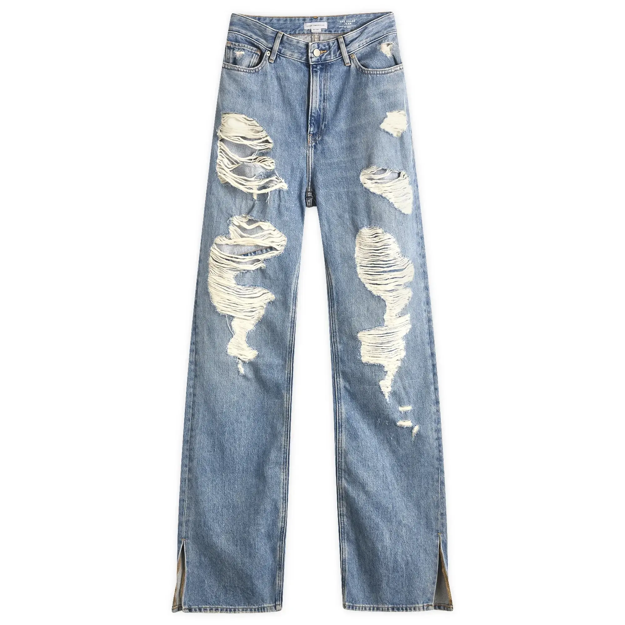 Good American Women's The Khloé Jean Indigo
