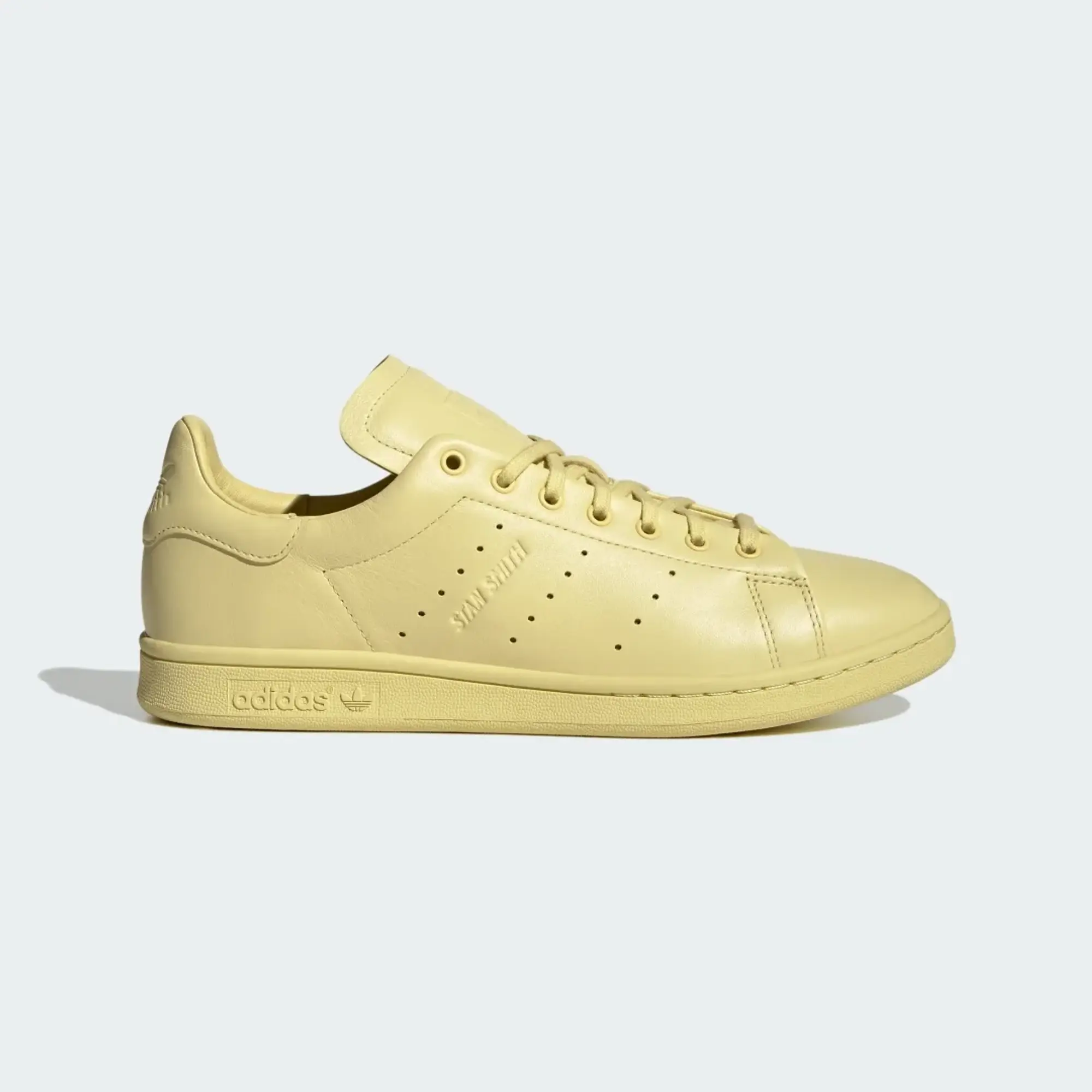 Adidas Men's Stan Smith Lux Sneaker Powder Yellow